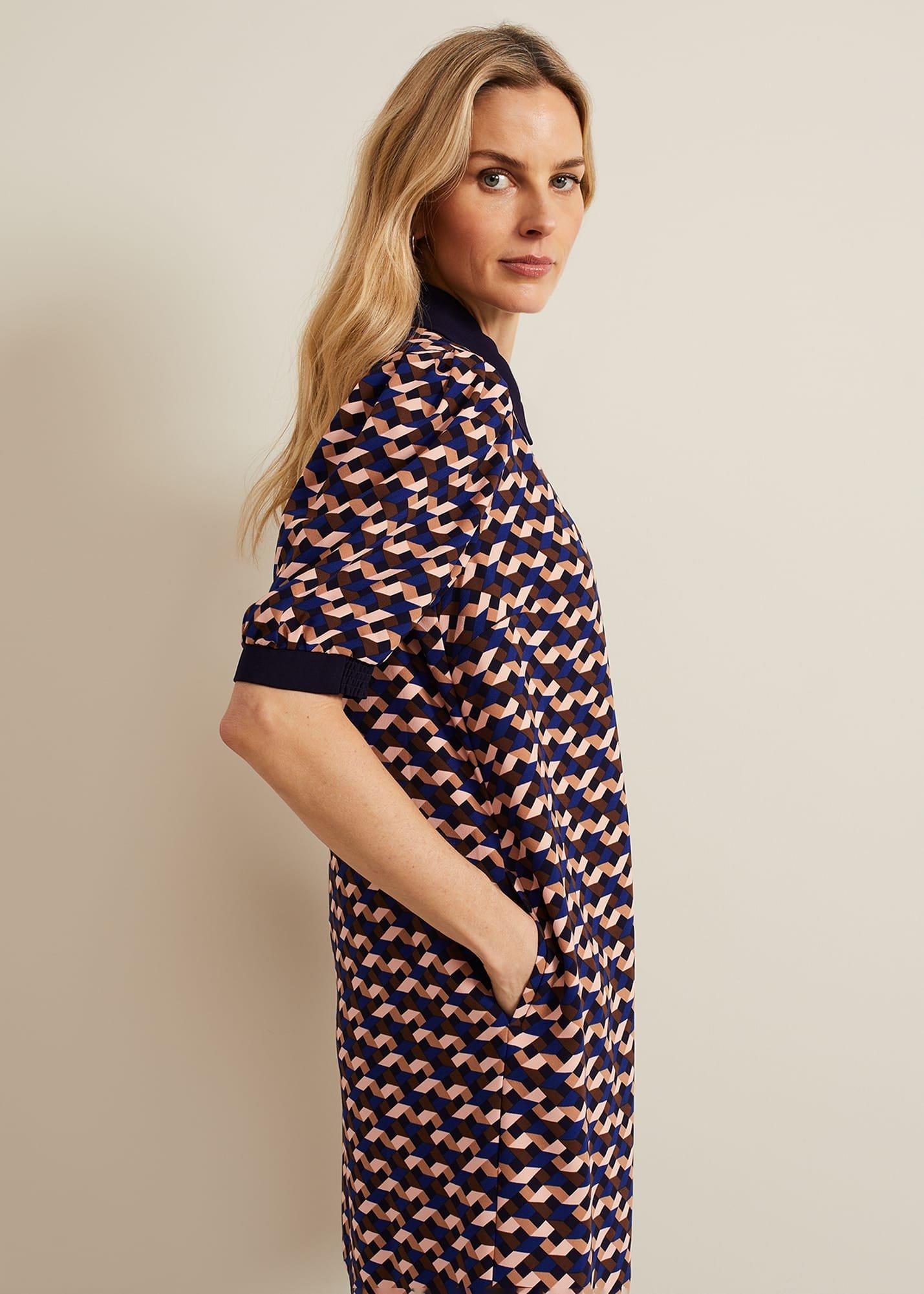 Candice Geo Printed Dress
