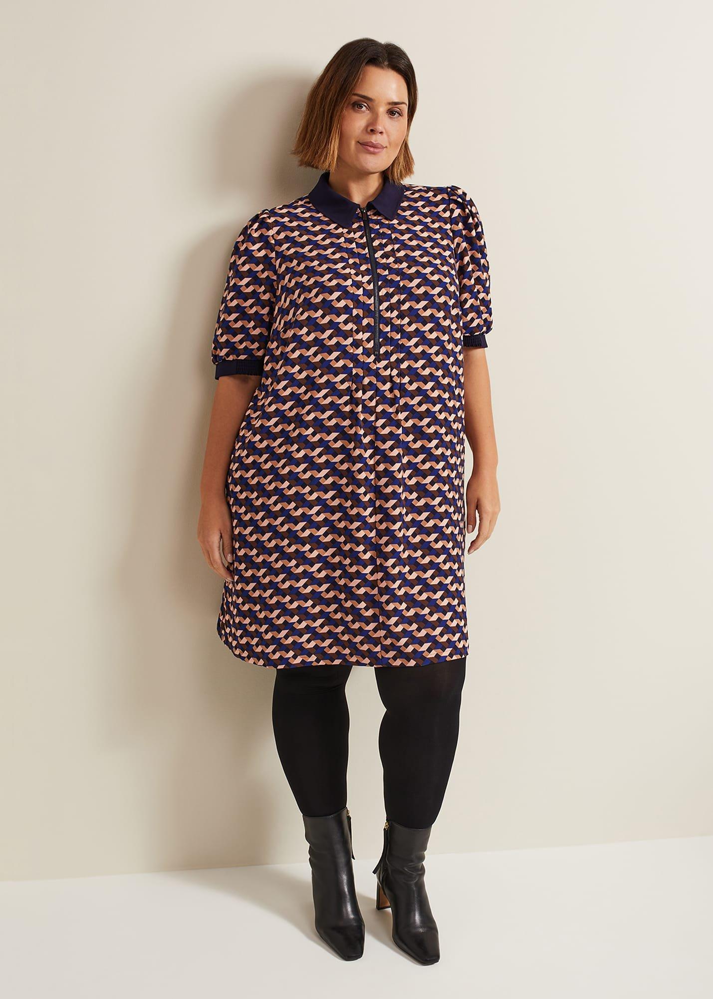 Candice Geo Printed Dress