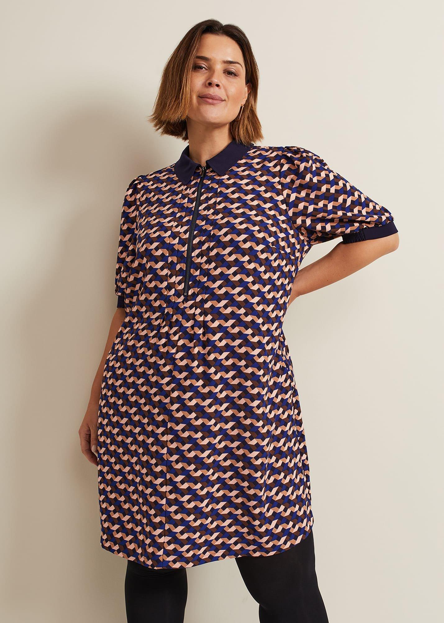 Candice Geo Printed Dress