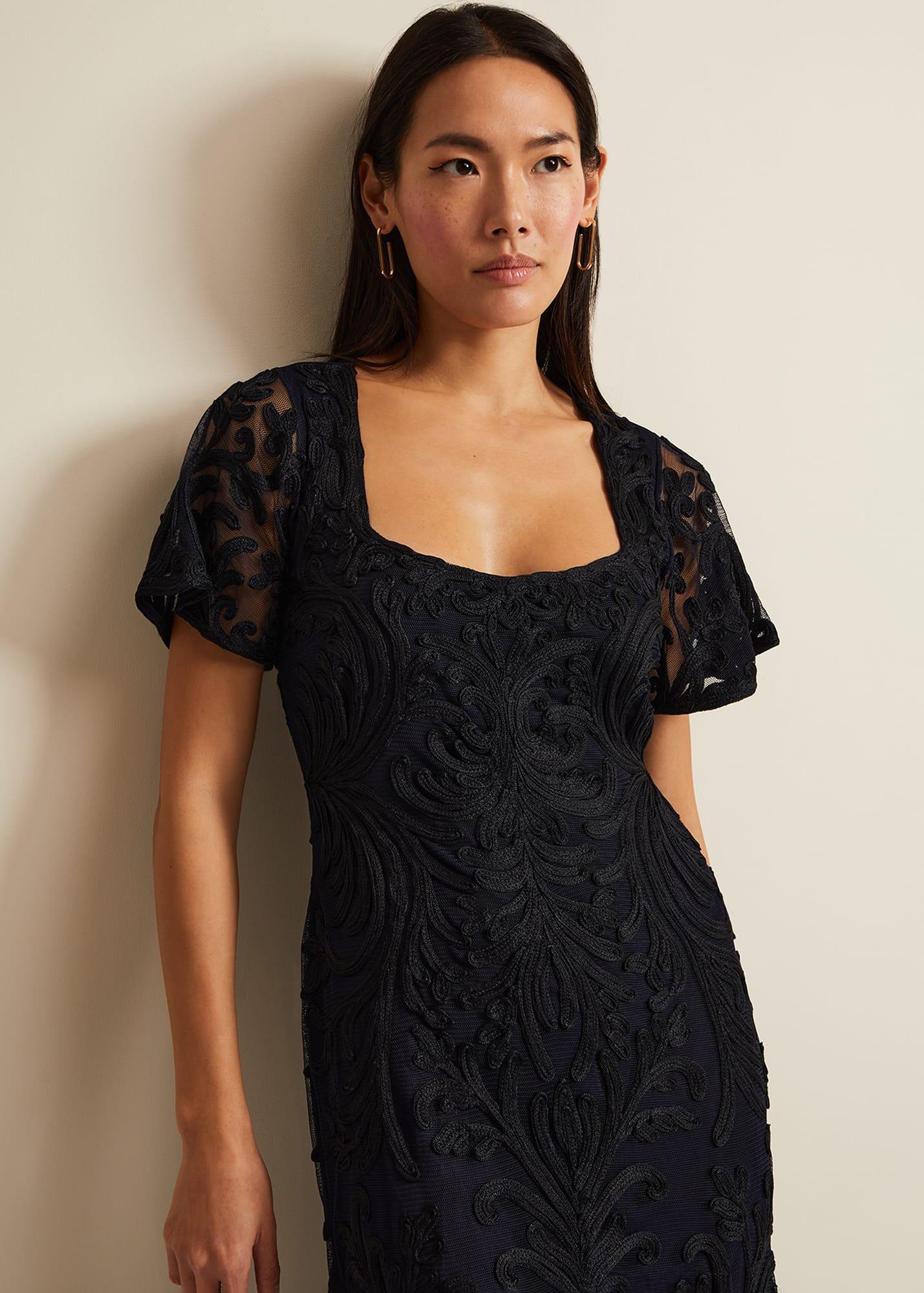 Matilda Tapework Midi Dress