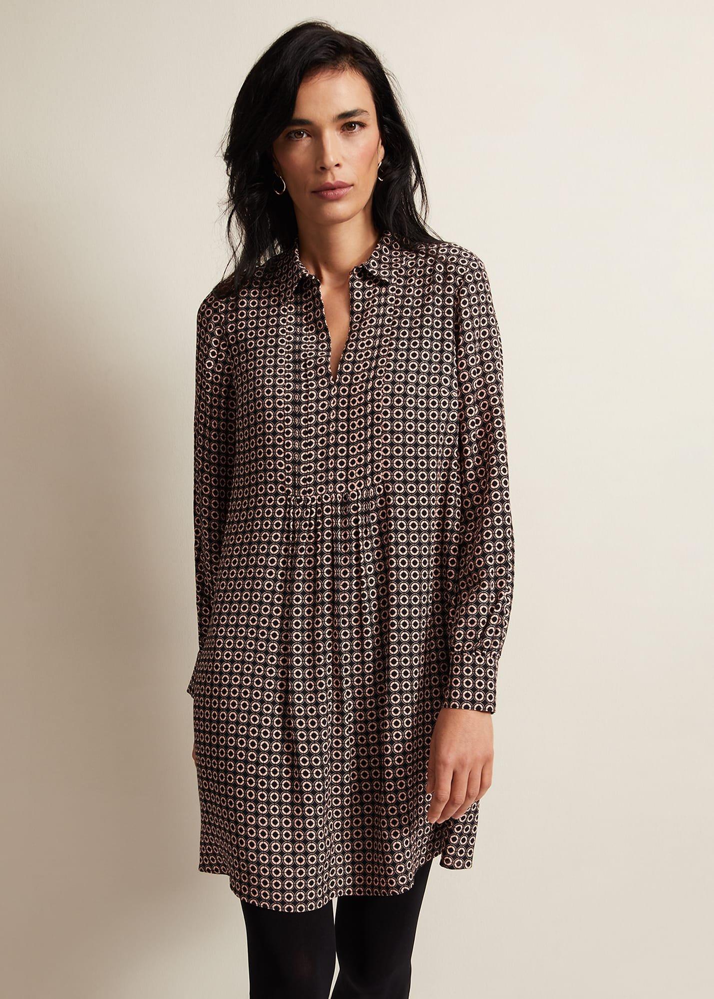 Fran Geo Swing Dress