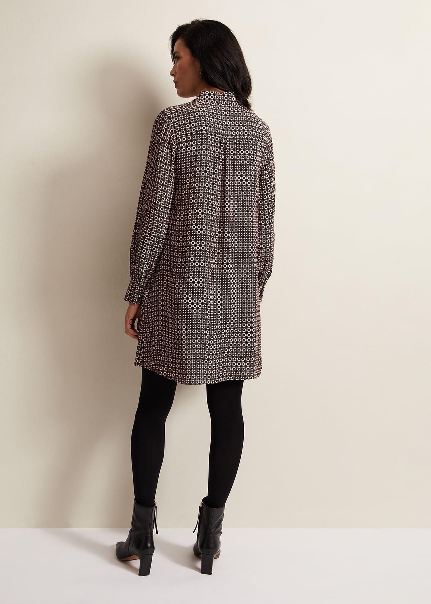 Fran Geo Swing Dress