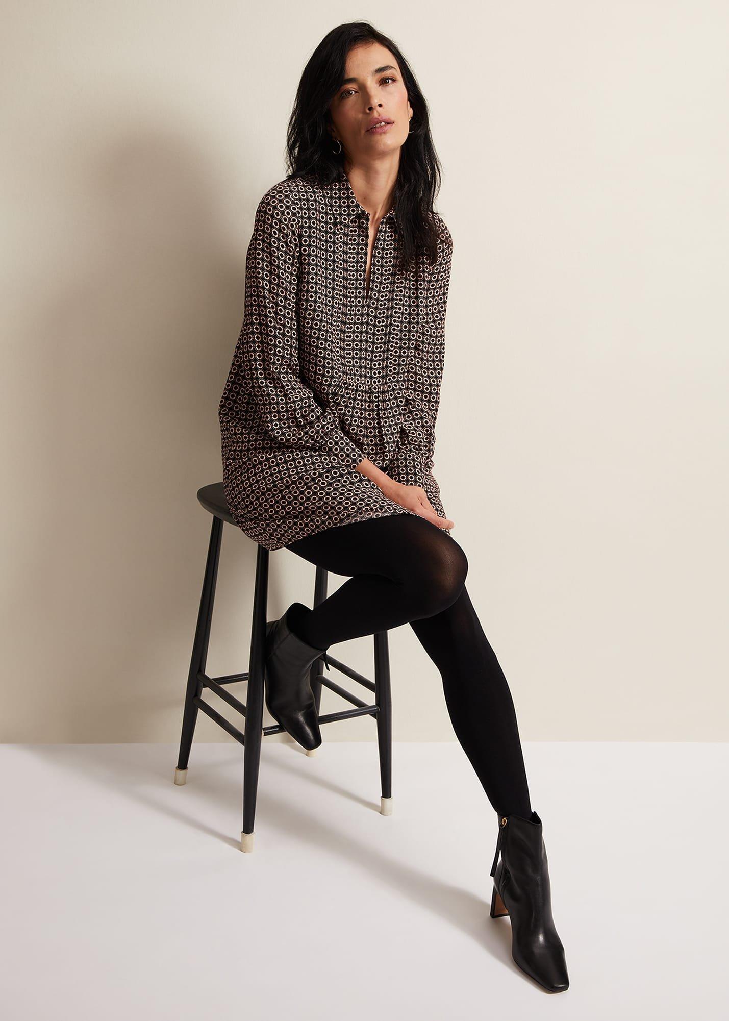 Fran Geo Swing Dress