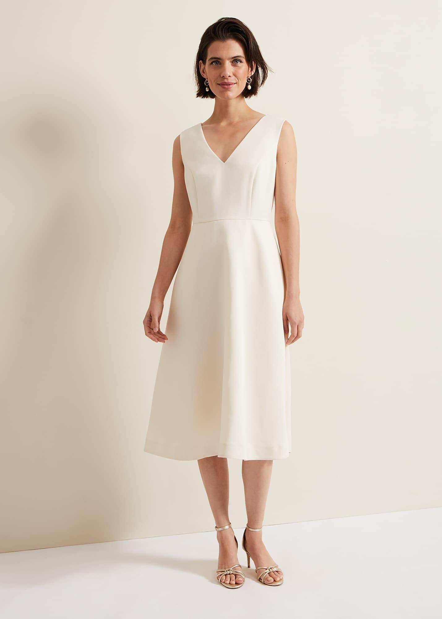 Maxine Lace Fit And Flare Dress