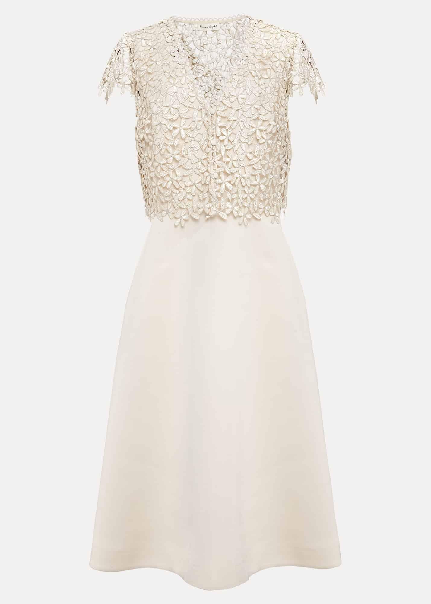 Maxine Lace Fit And Flare Dress