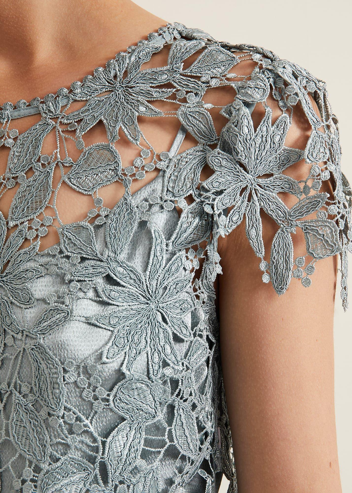 Dana Lace Double Layer Dress