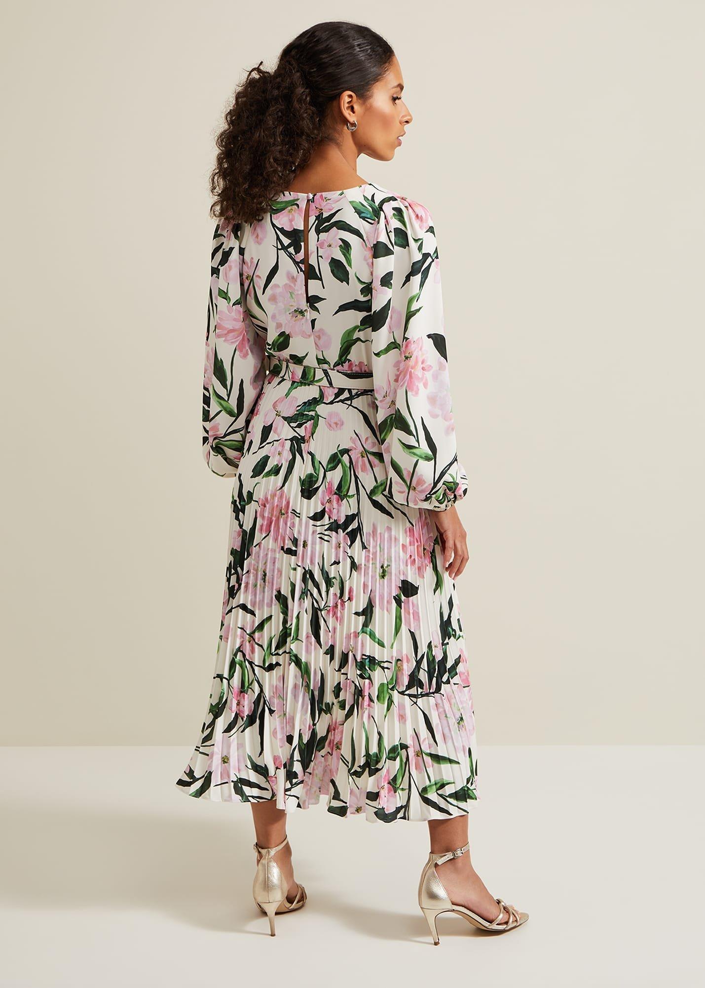 Petite Penny Floral Midi Dress