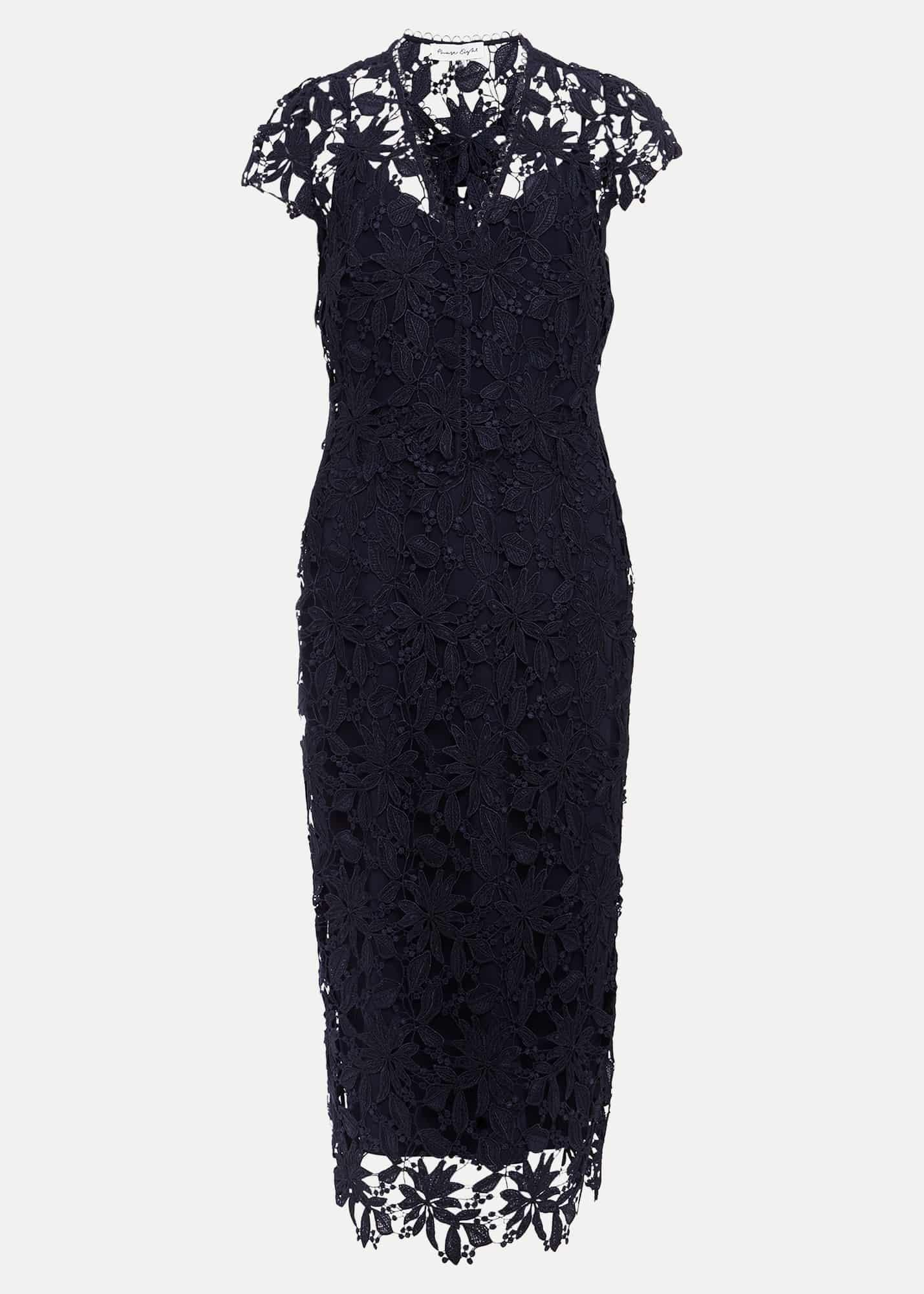 Meghan Lace Double Layer Dress