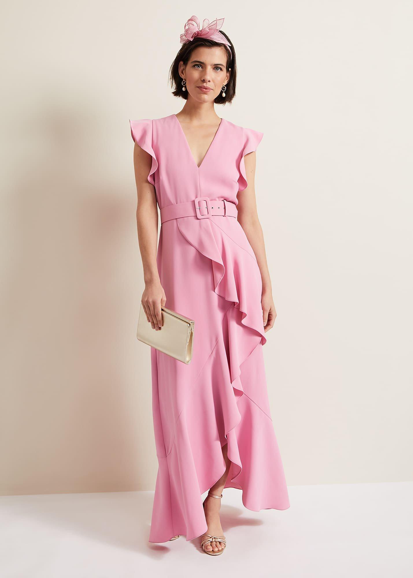 Phoebe Frill Maxi Dress