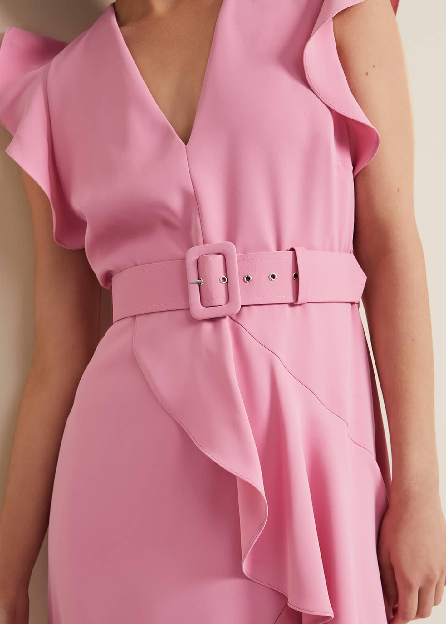 Phoebe Frill Maxi Dress