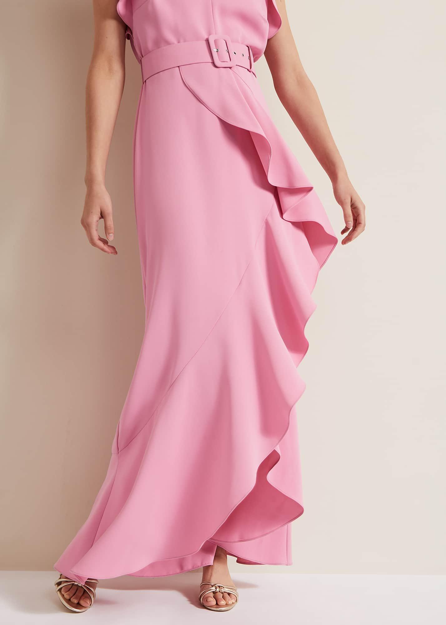 Phoebe Frill Maxi Dress