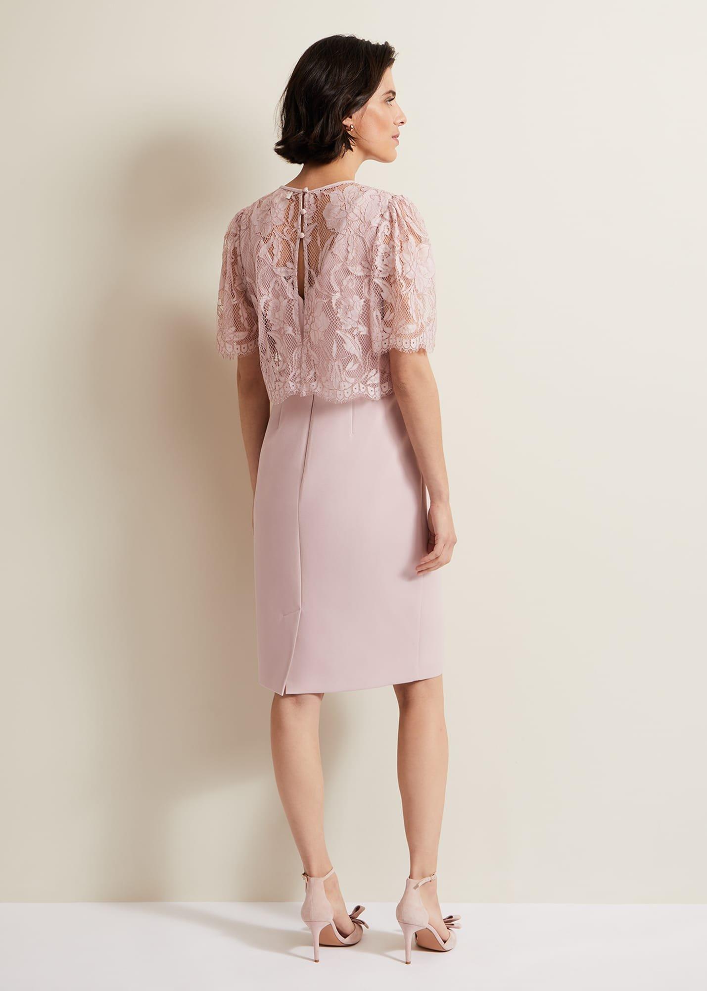 Lynette Lace Double Layer Dress