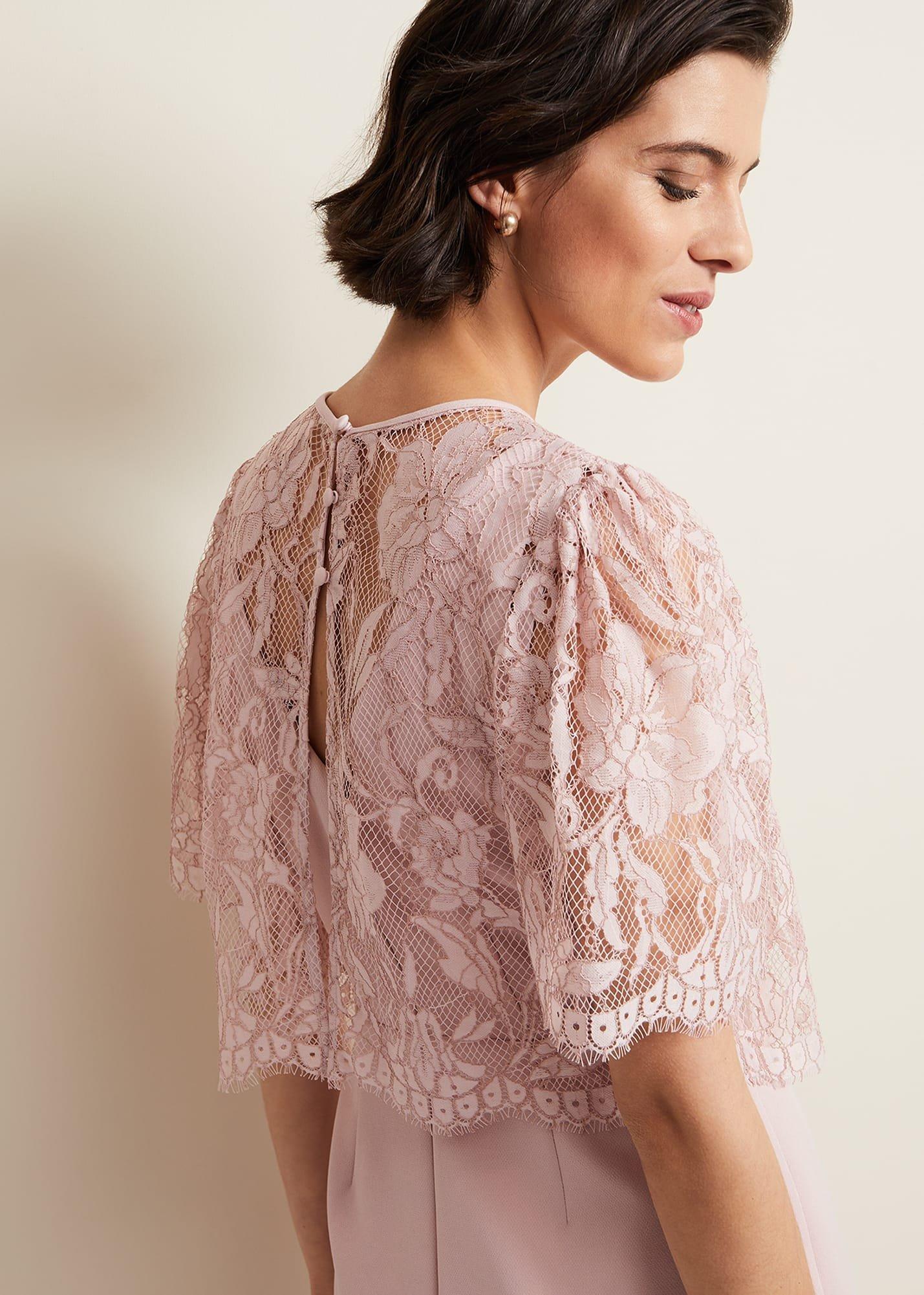 Lynette Lace Double Layer Dress