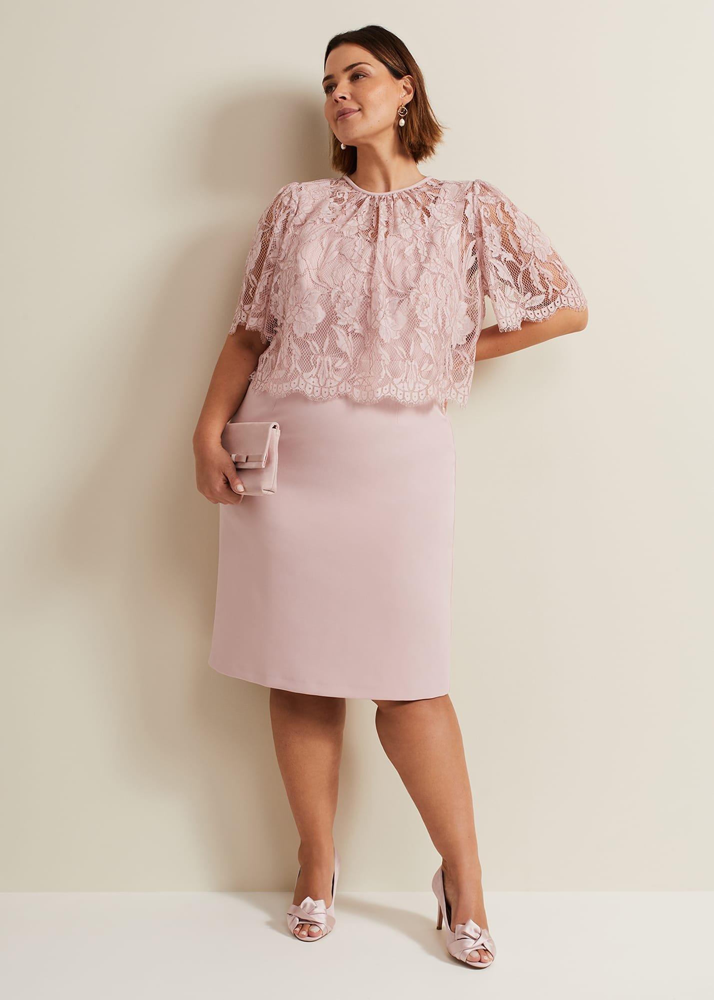 Lynette Lace Double Layer Dress