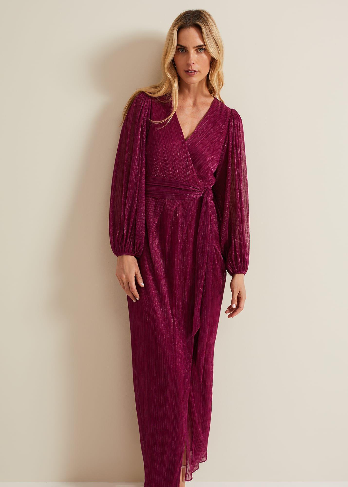 Brielle Wrap Maxi Dress