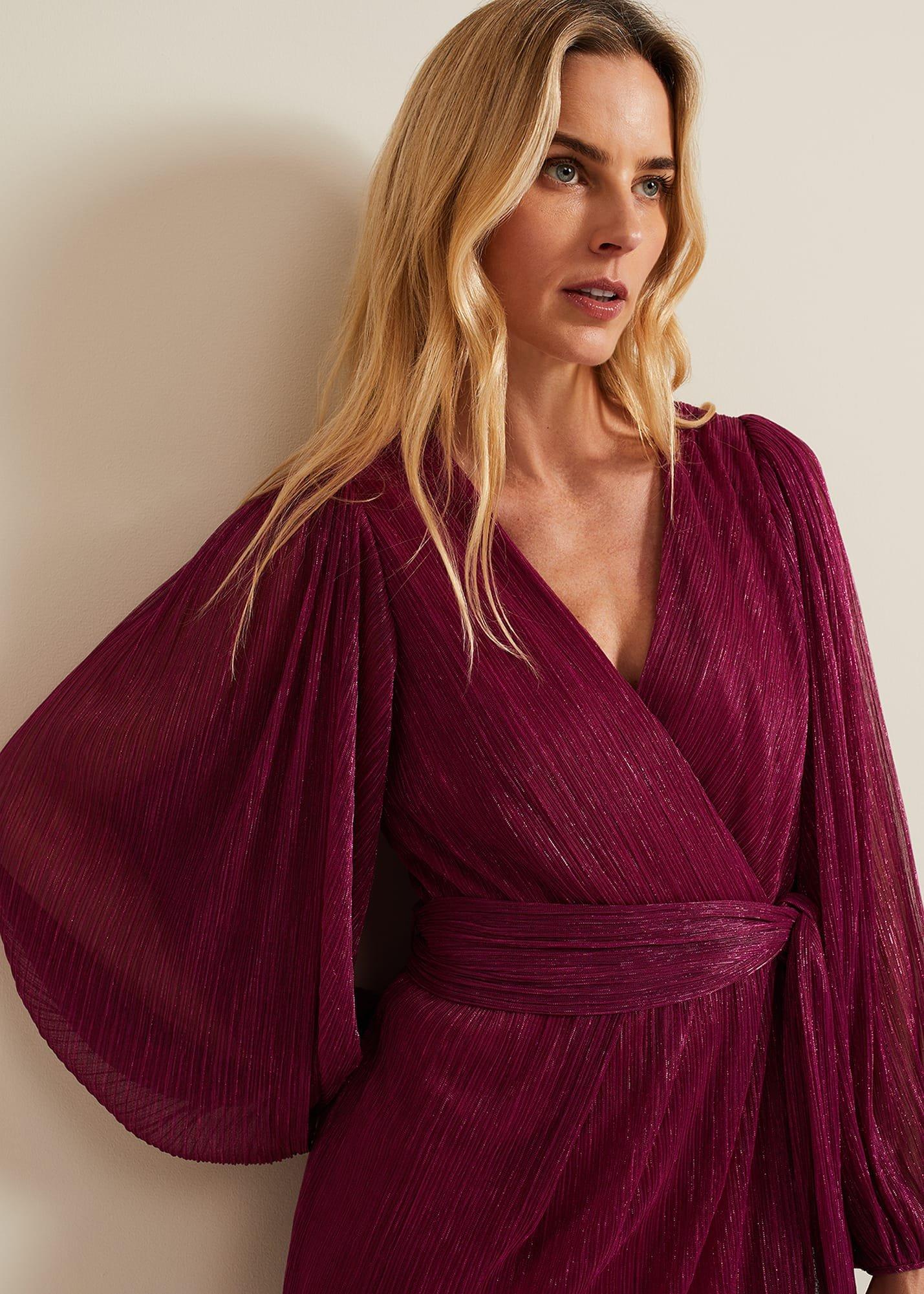 Brielle Wrap Maxi Dress