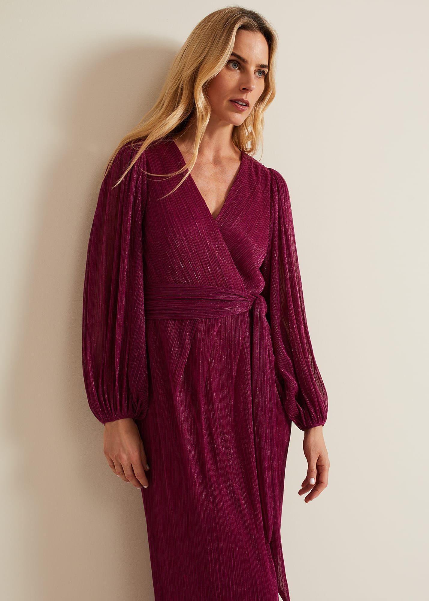 Brielle Wrap Maxi Dress