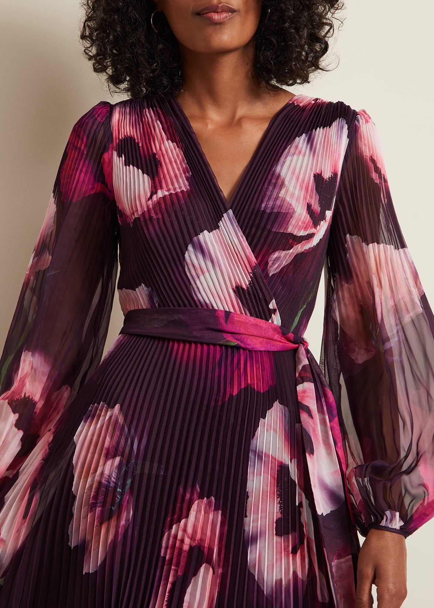  Isadora Pleated Dress