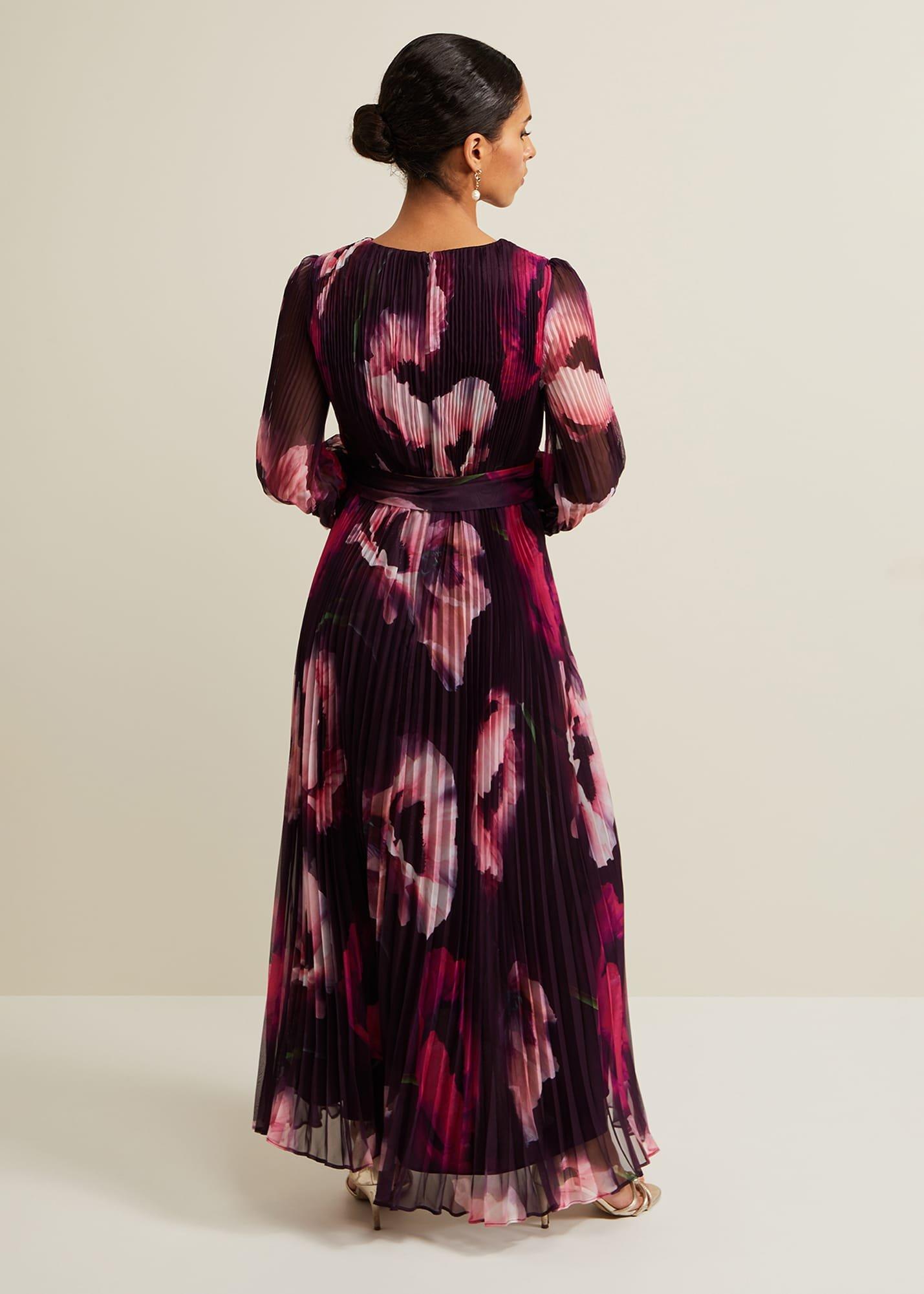 Petite Isadora Rose Printed Maxi Dress