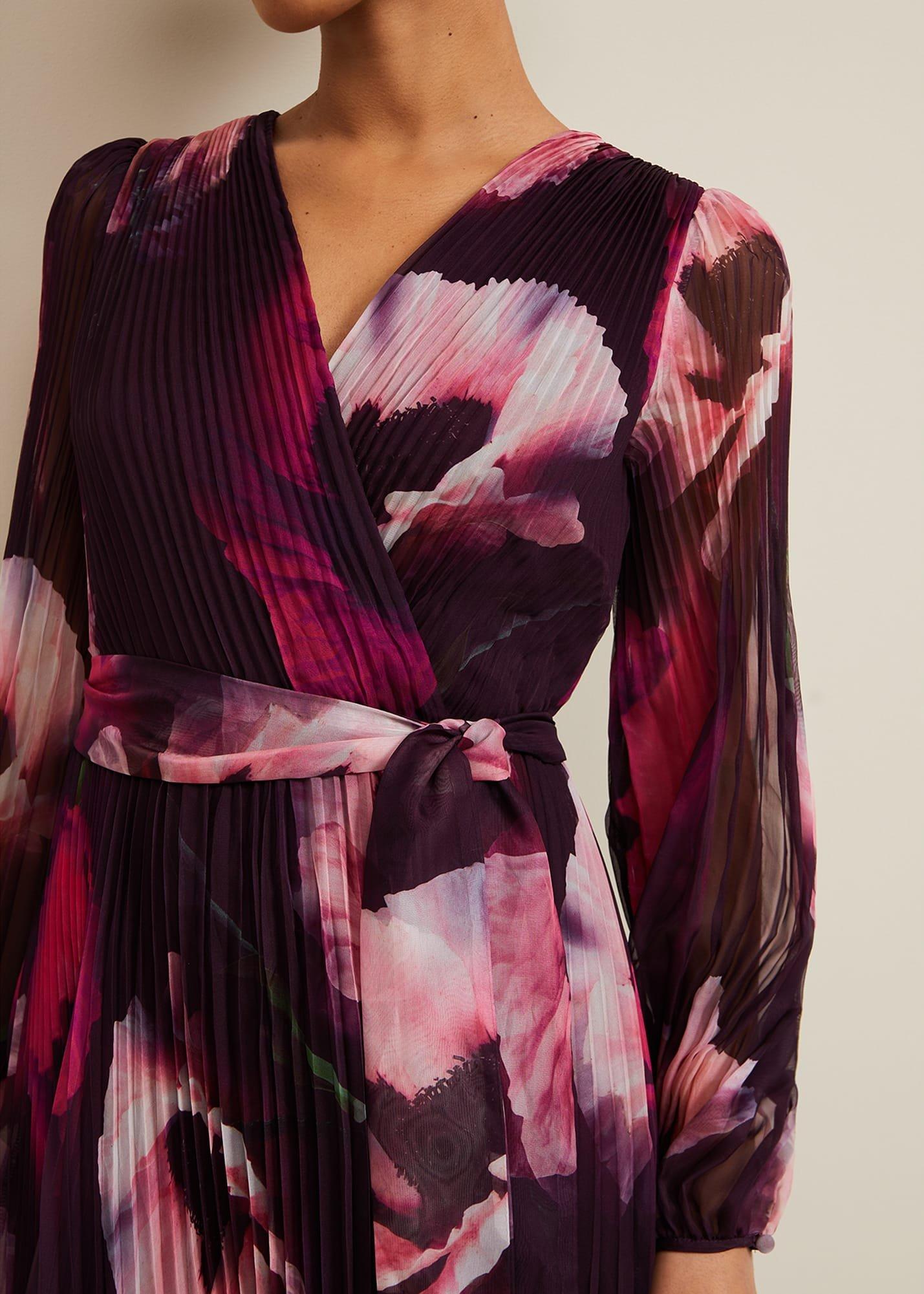 Petite Isadora Rose Printed Maxi Dress