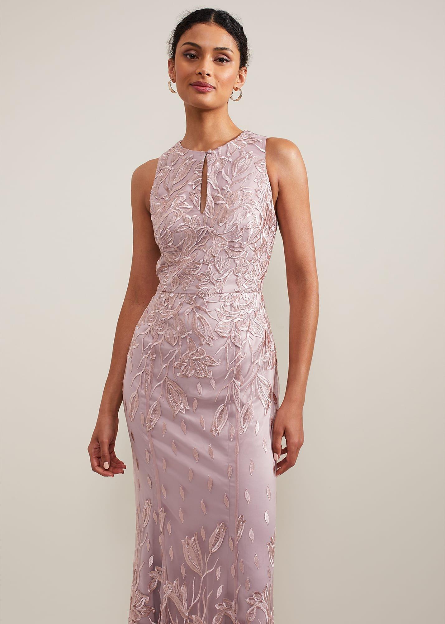 Jaclyn Embroidered Maxi Dress