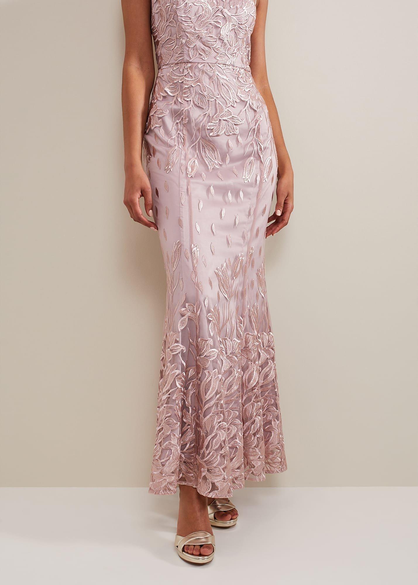 Jaclyn Embroidered Maxi Dress