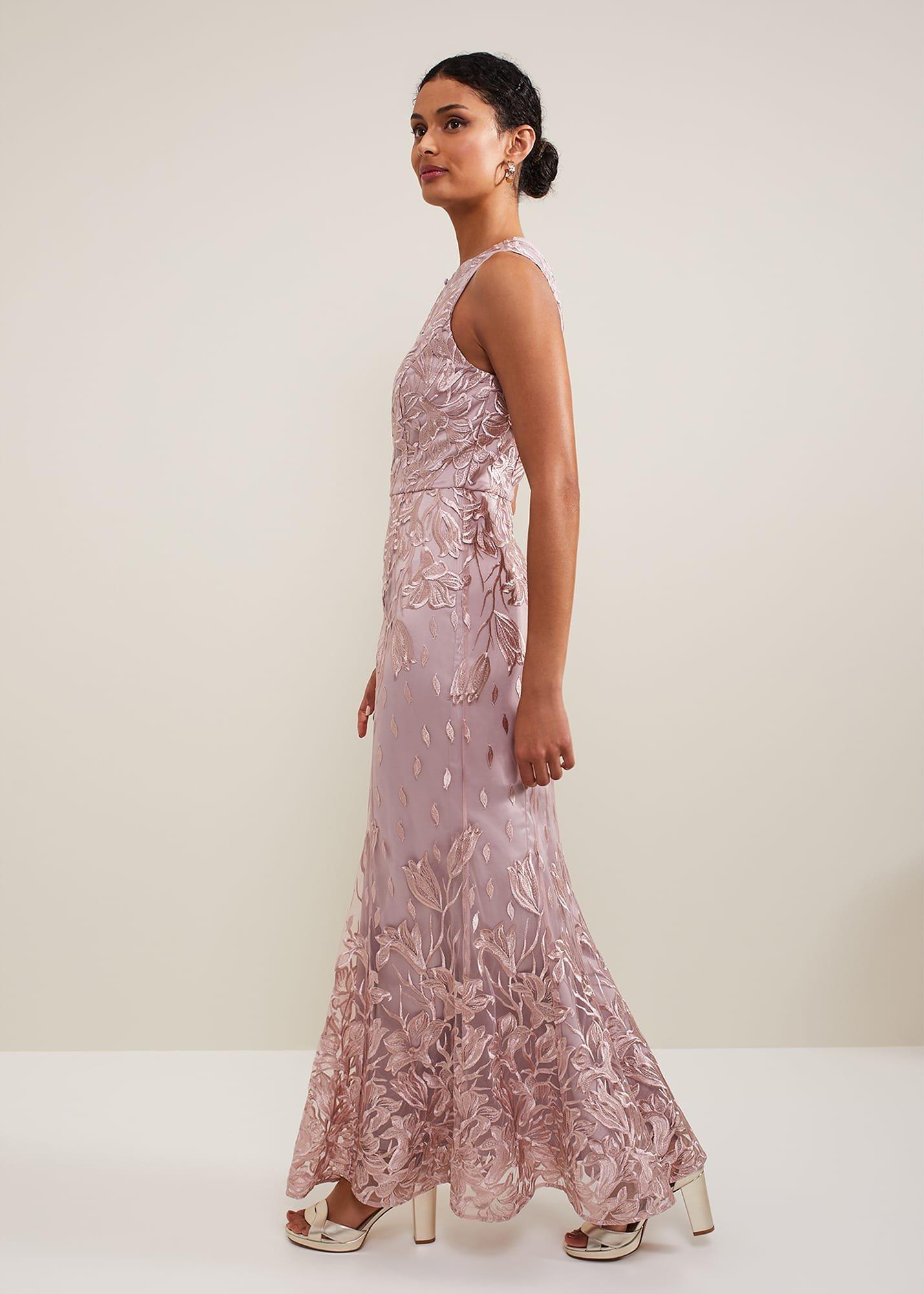 Jaclyn Embroidered Maxi Dress