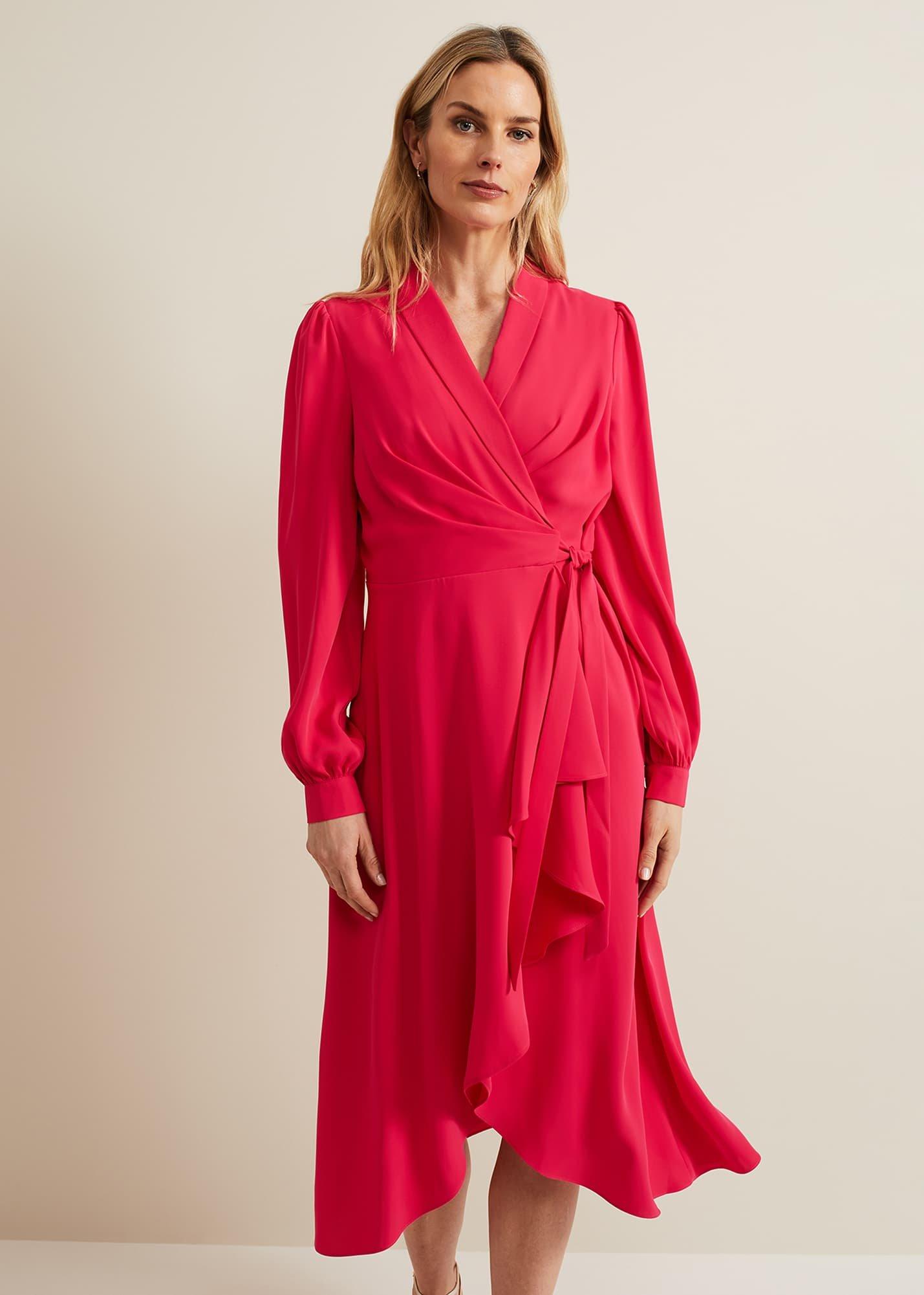 Philippa Long Sleeve Midi Dress