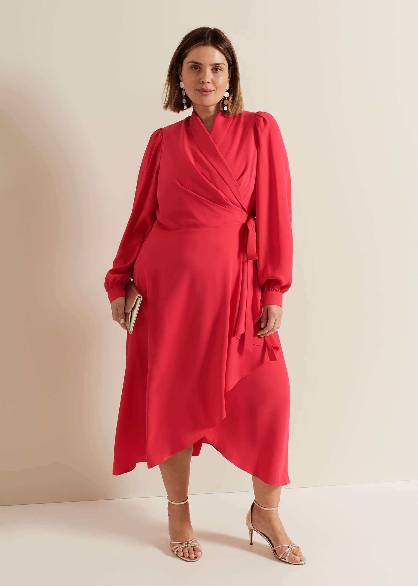 Philippa Long Sleeve Midi Dress