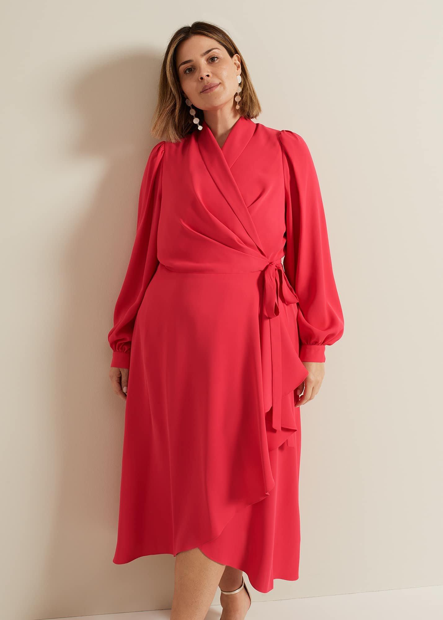Philippa Long Sleeve Midi Dress