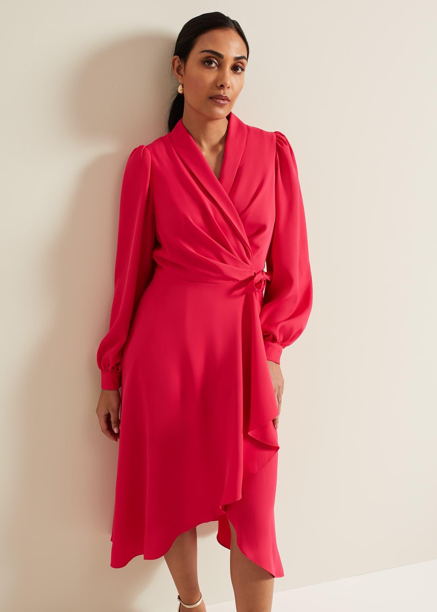 Petite Philippa Wrap Dress