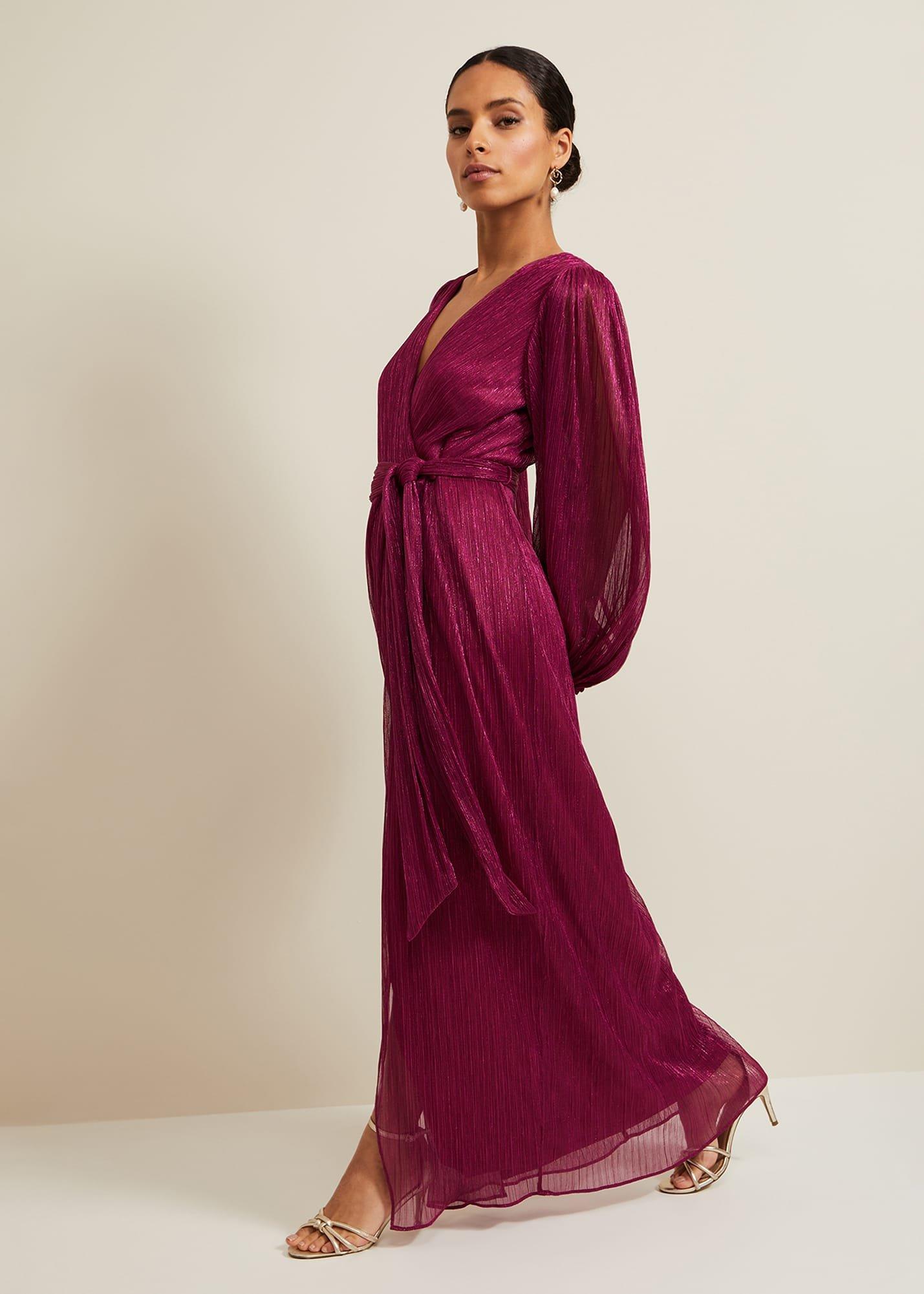 Petite Brielle Wrap Maxi Dress