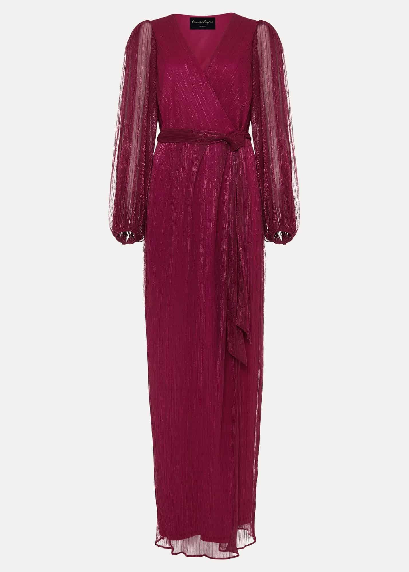 Petite Brielle Wrap Maxi Dress