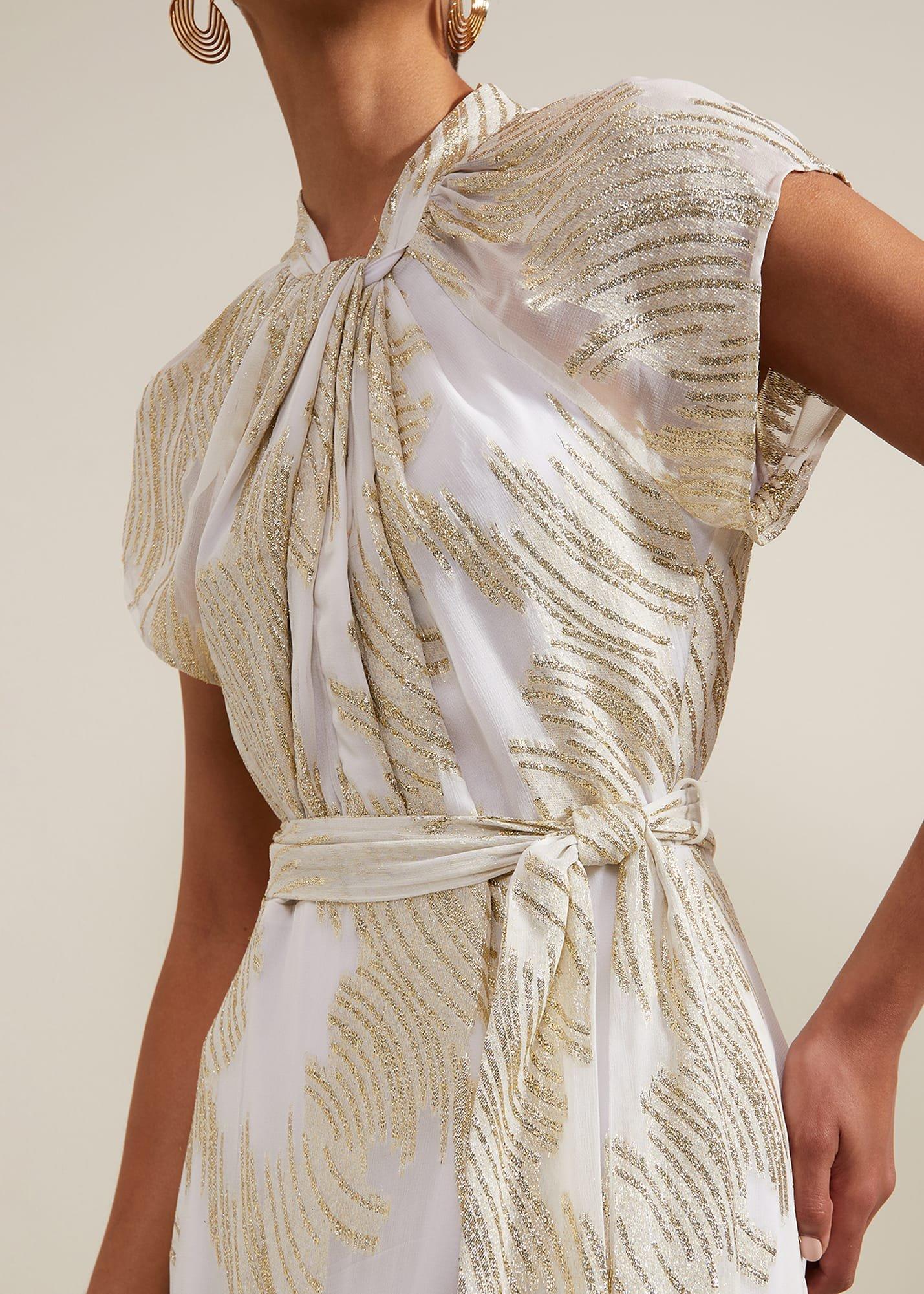Kerena Shimmer Maxi Dress