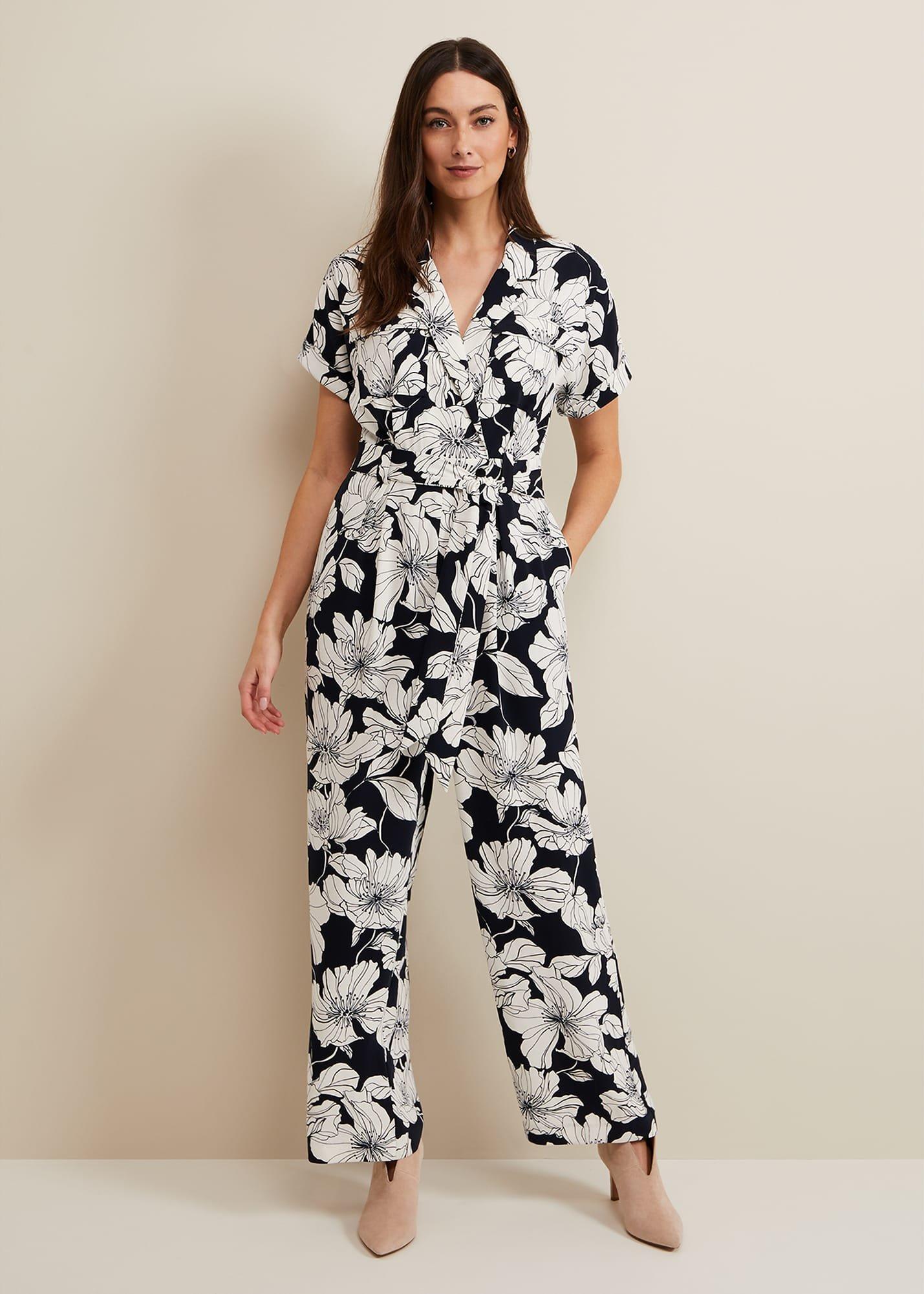 Constance Floral Jumpsuit