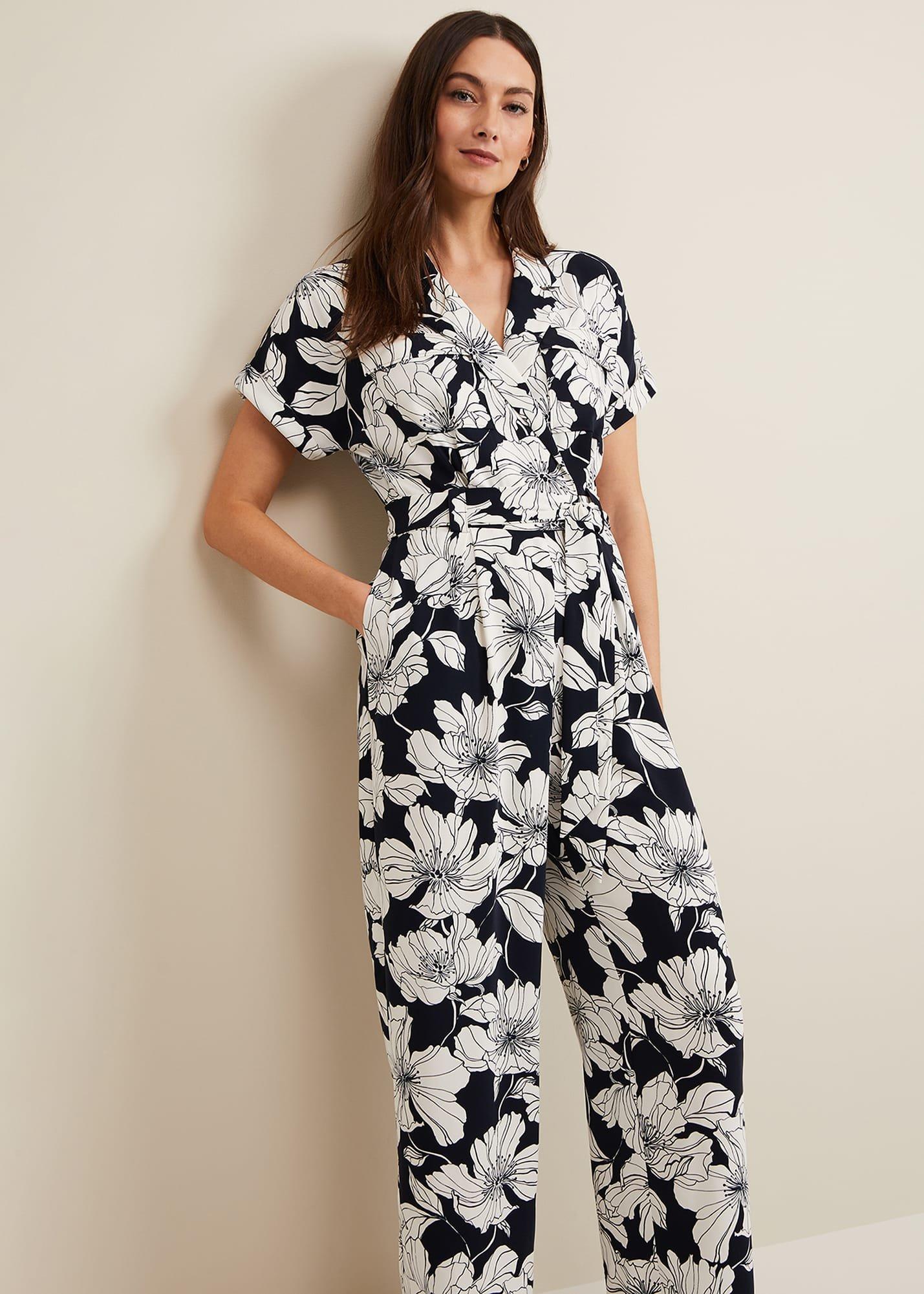 Constance Floral Jumpsuit
