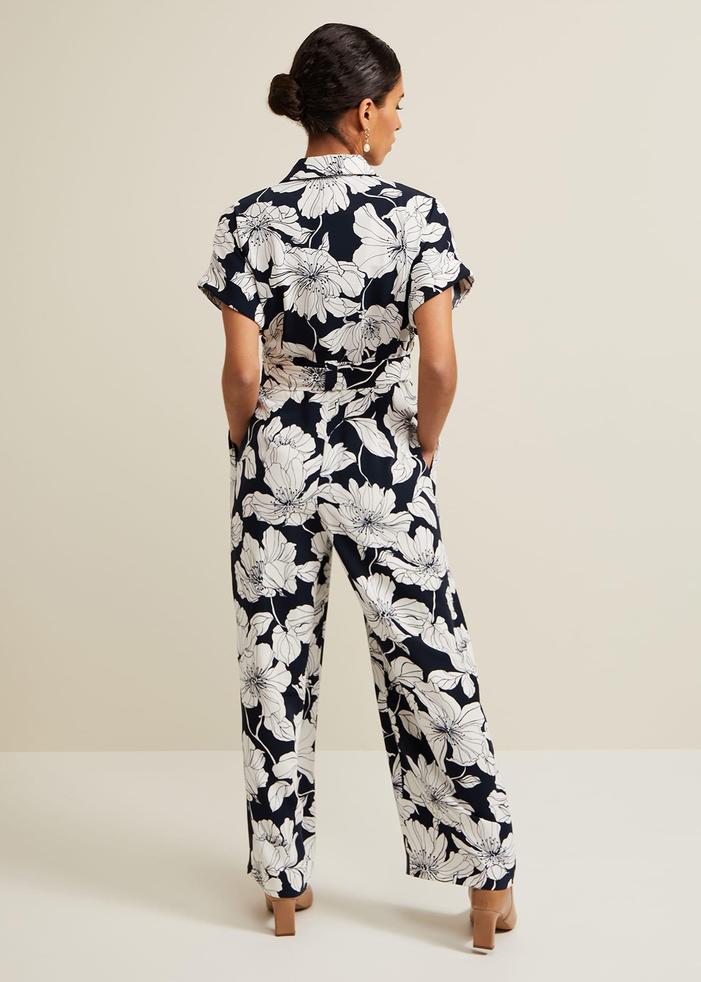 Petite Constance Floral Jumpsuit