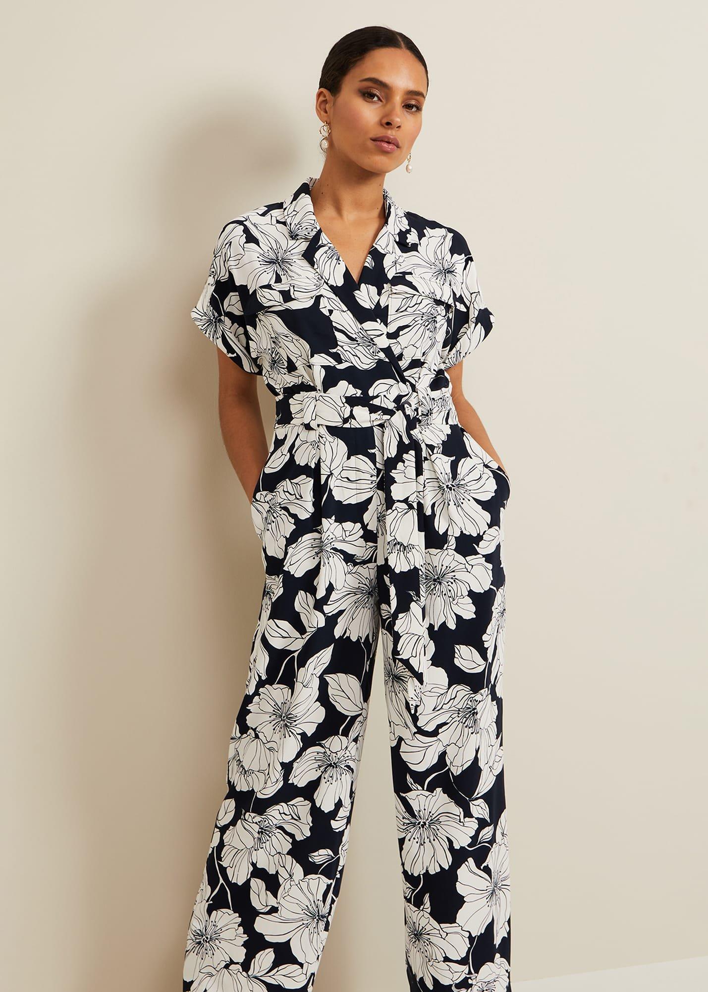 Petite Constance Floral Jumpsuit
