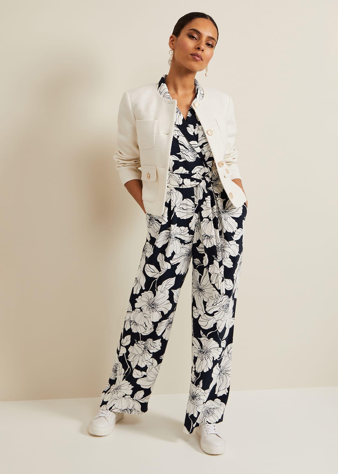Petite Constance Floral Jumpsuit