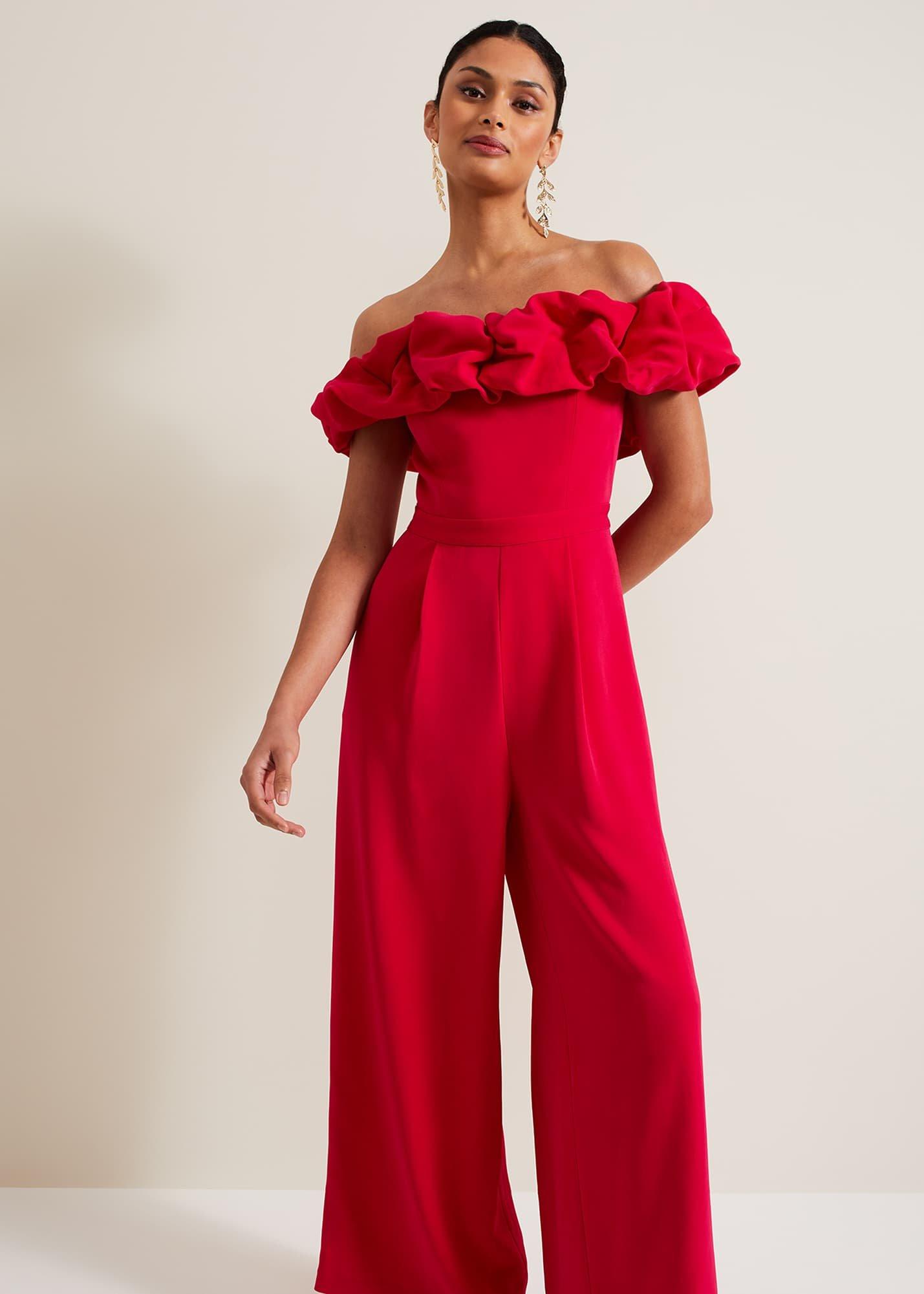 Mallory Ruffle Jumpsuit