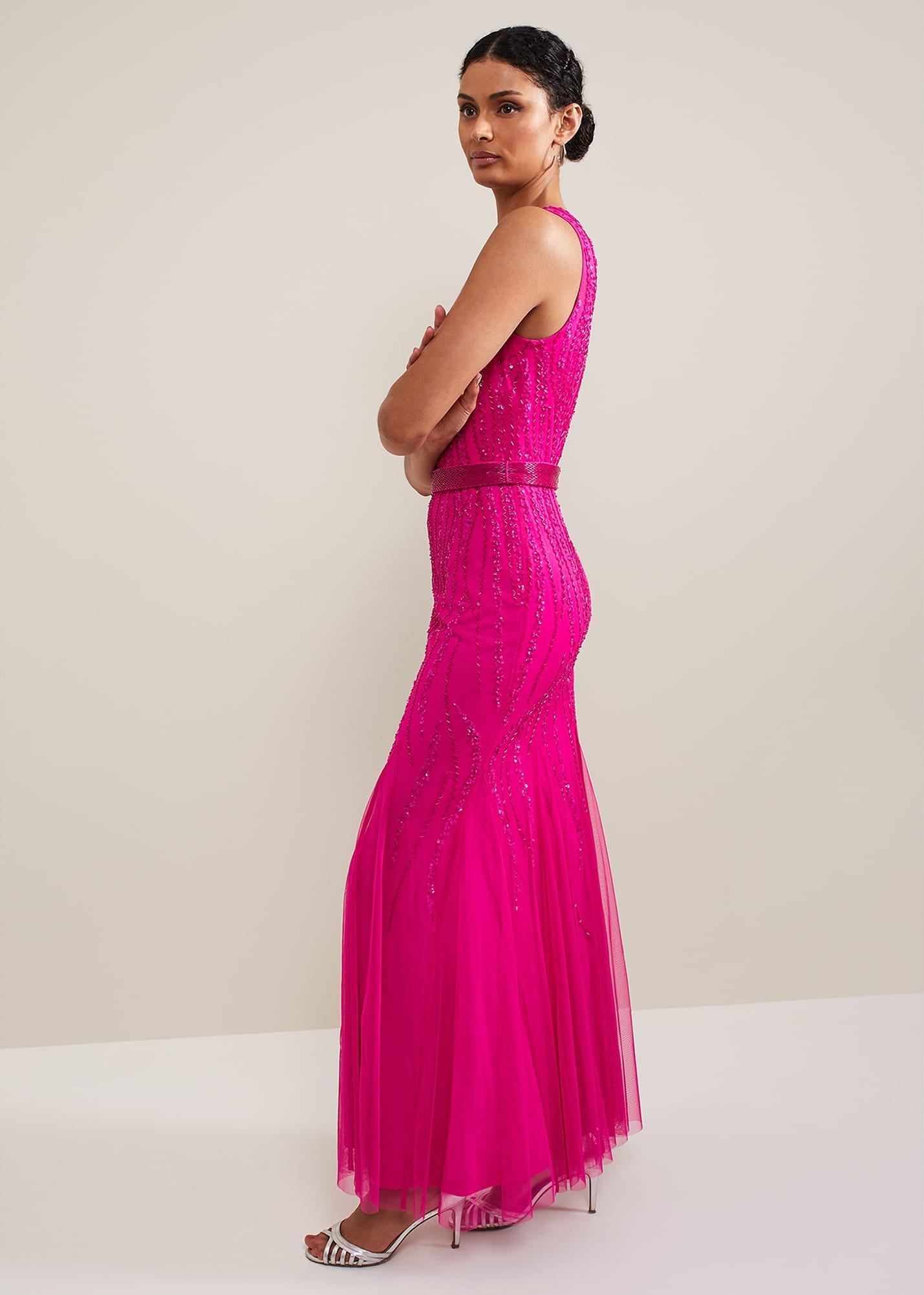 Rowena Beaded Maxi Dress