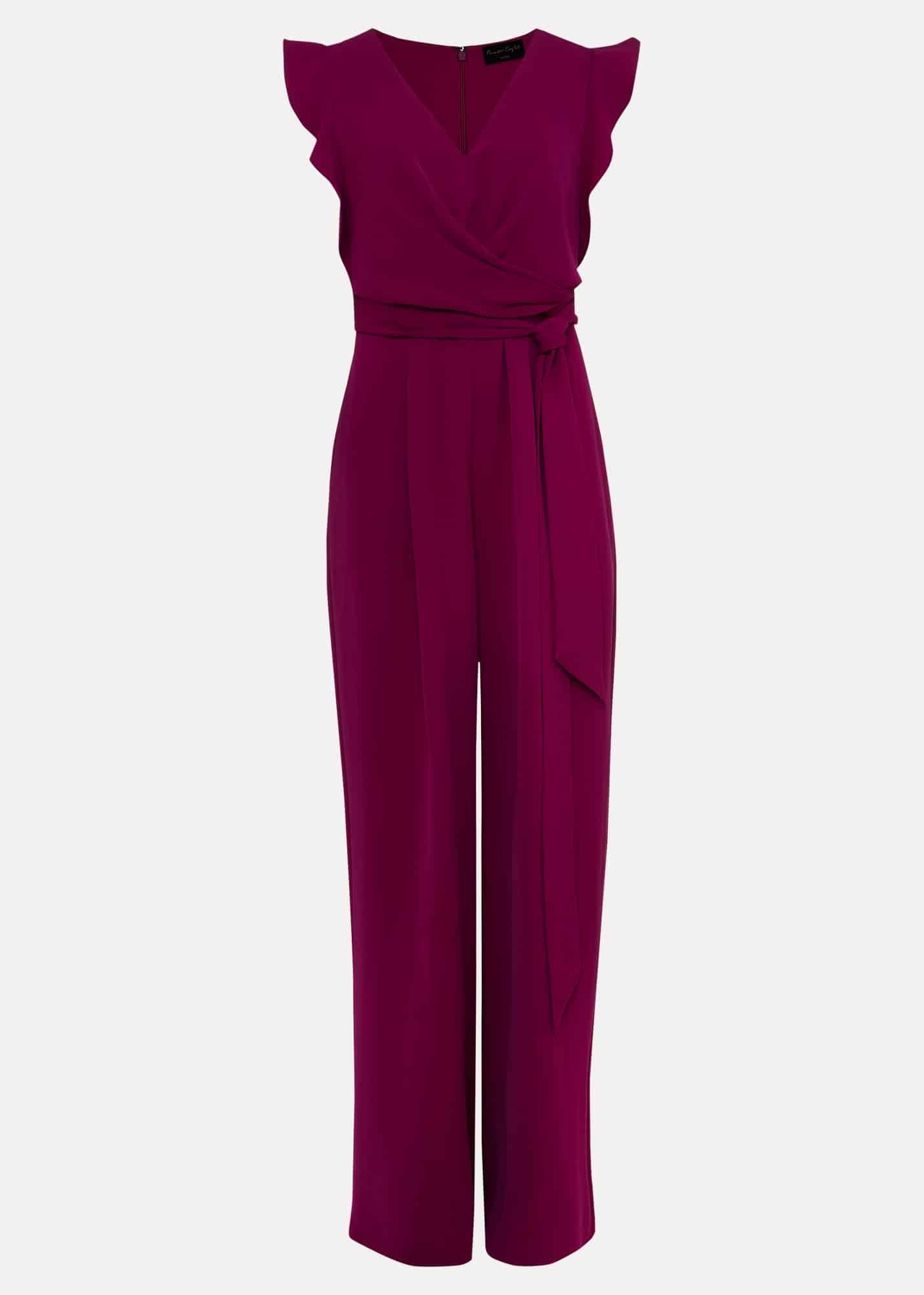 Petite Ayla Ruffle Jumpsuit