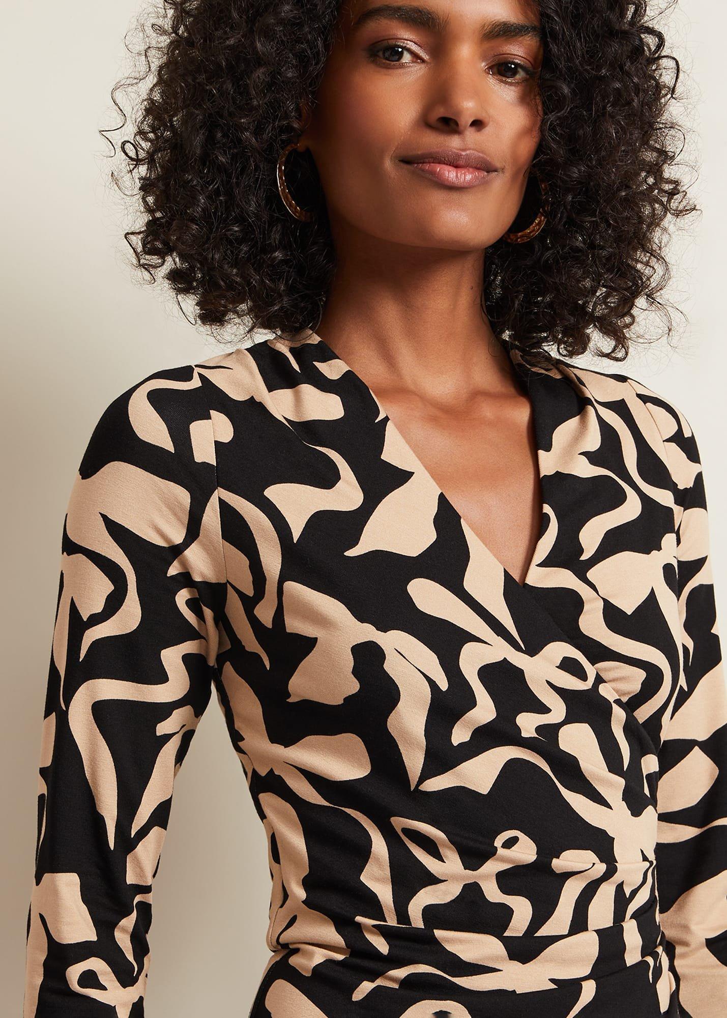 Brooke Jersey Bow Bodycon Midi Dress