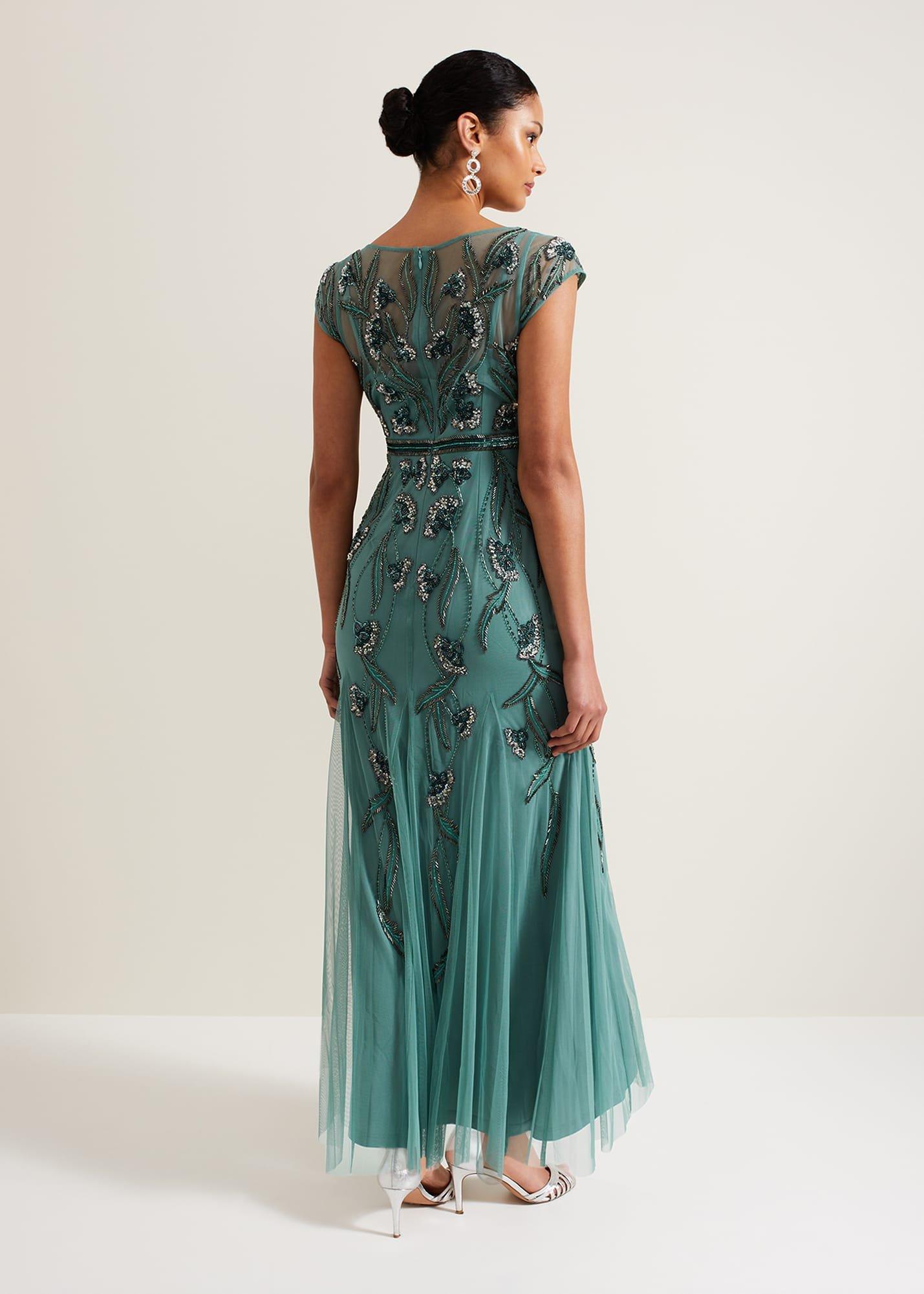 Evonne Beaded Maxi Dress