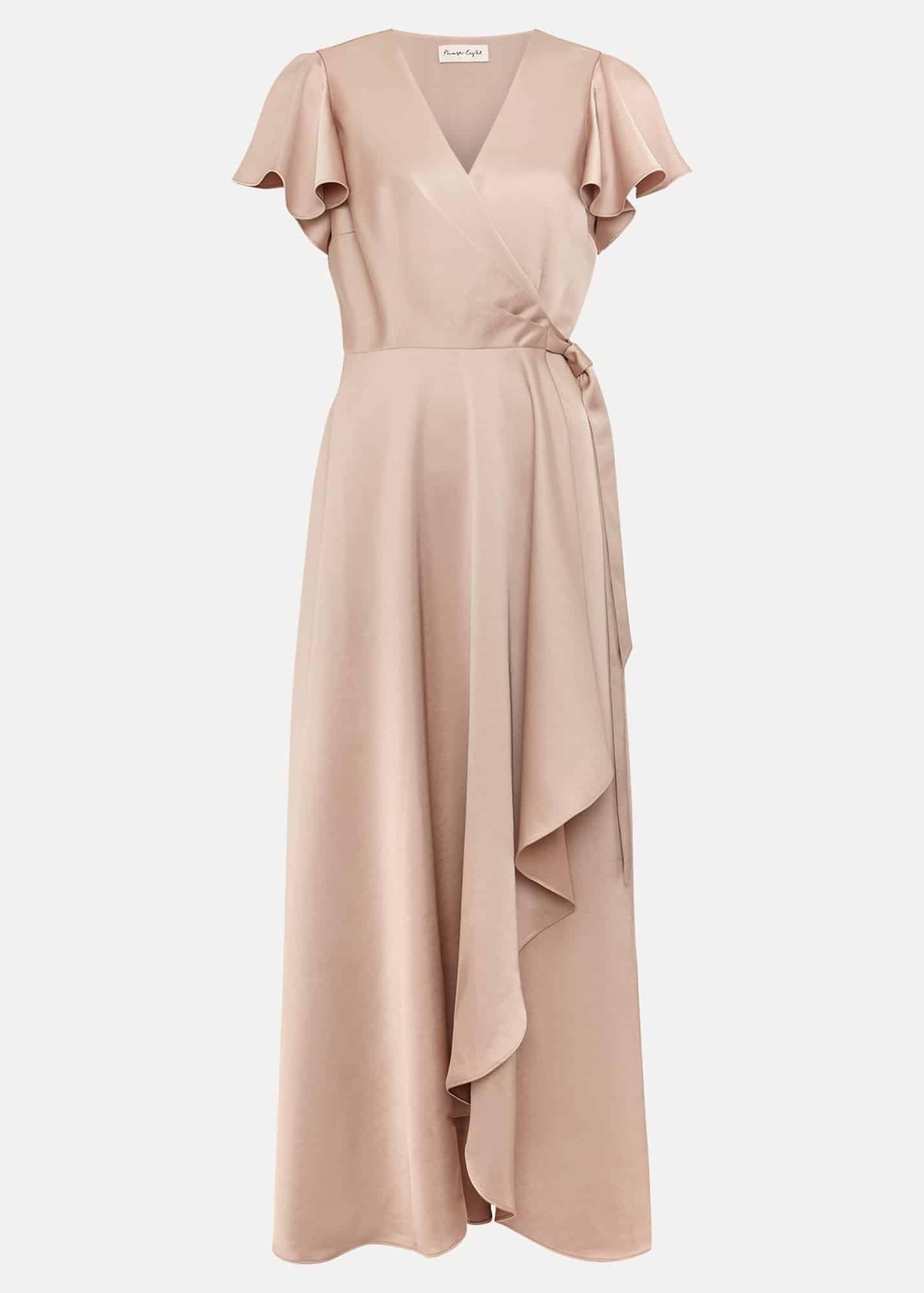 Arabella Satin Maxi Dress