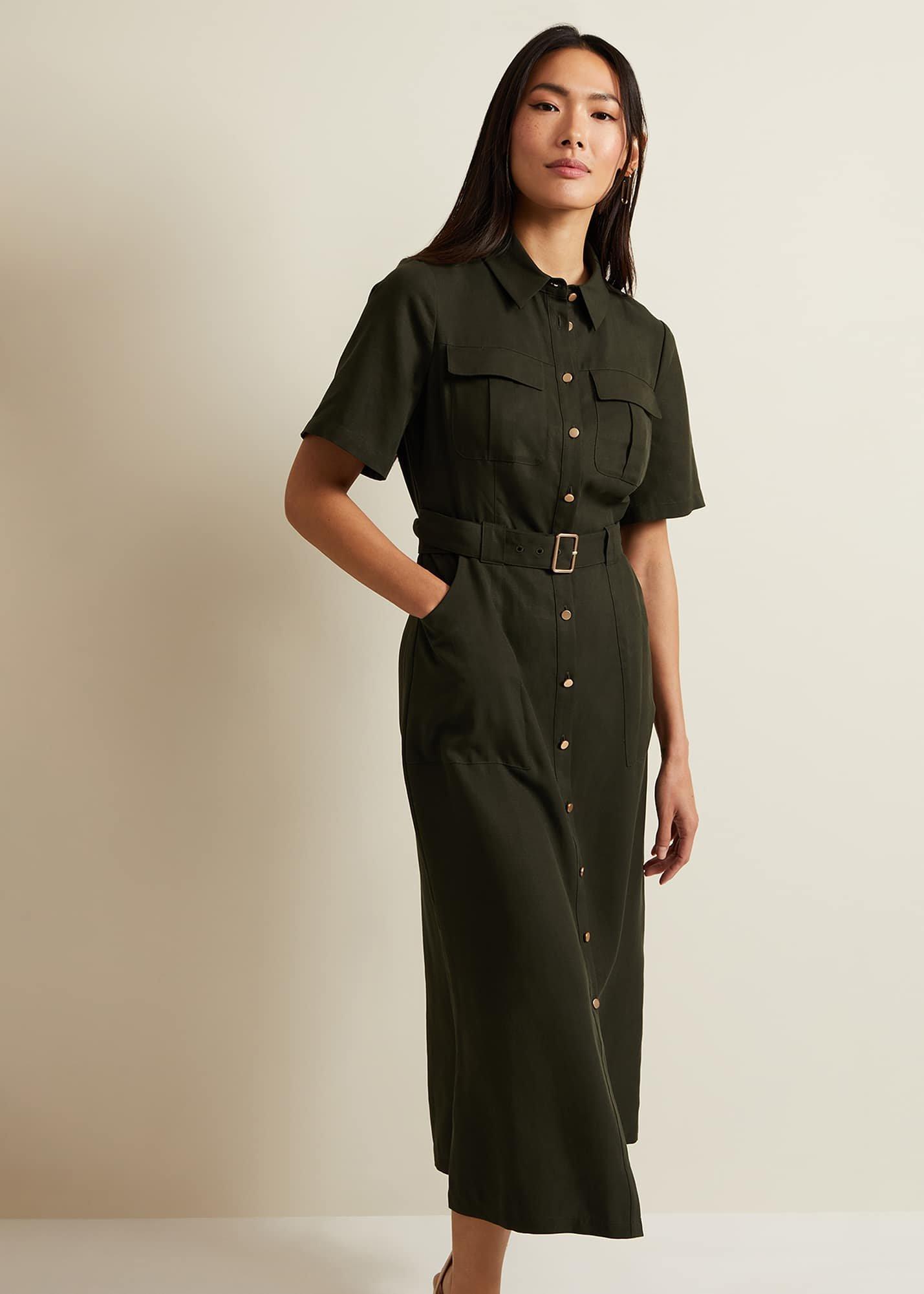 Willow Midi Utility Dress