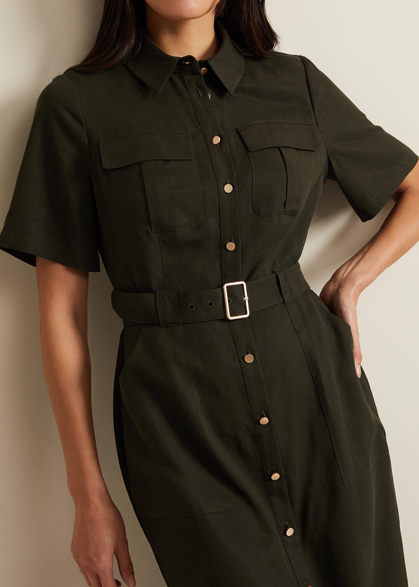 Willow Midi Utility Dress