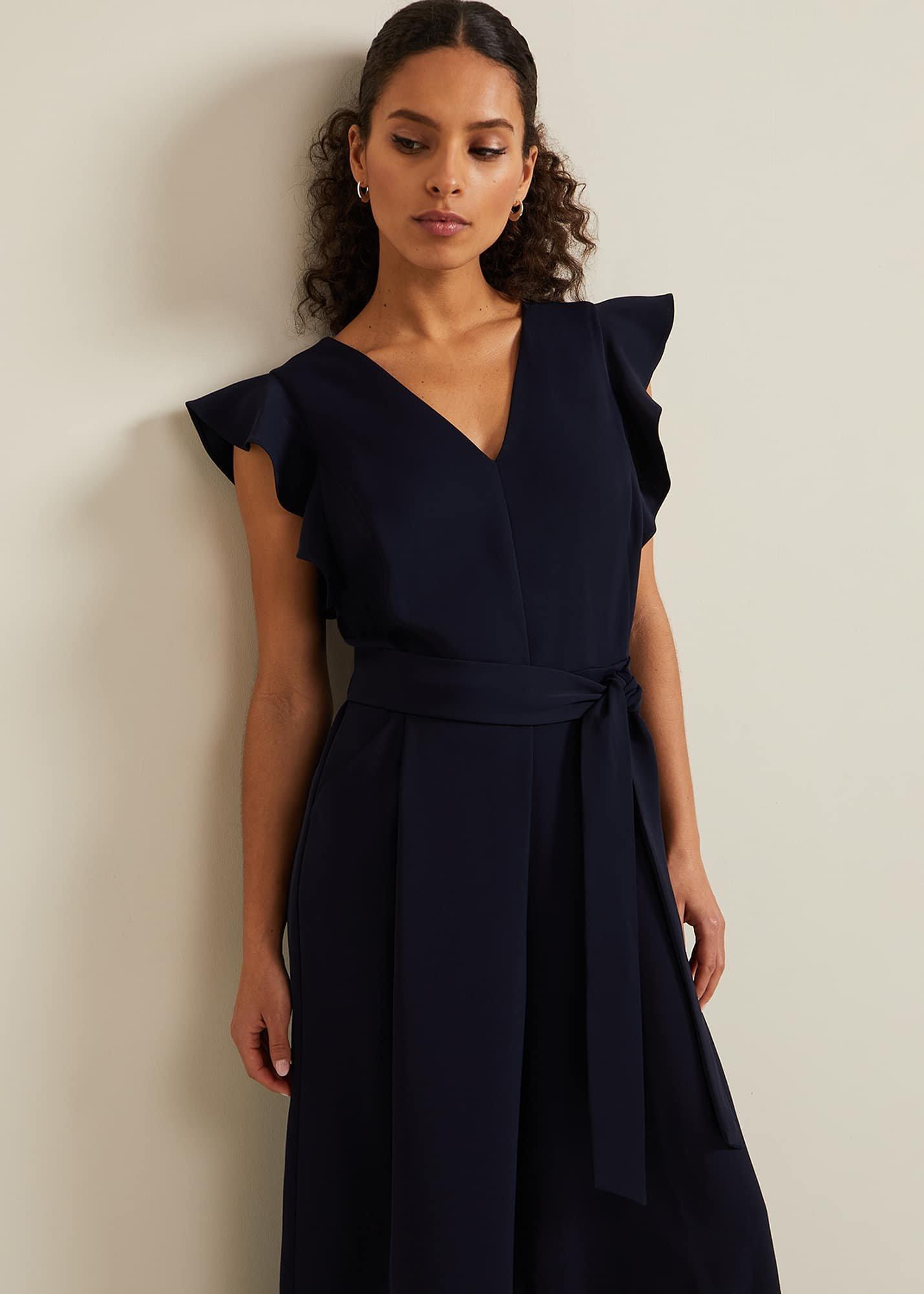 Petite Kallie Frill Jumpsuit