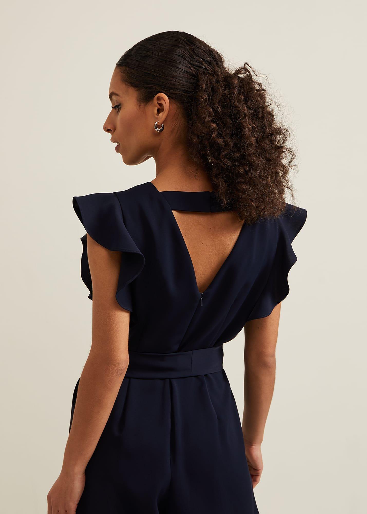 Petite Kallie Frill Jumpsuit