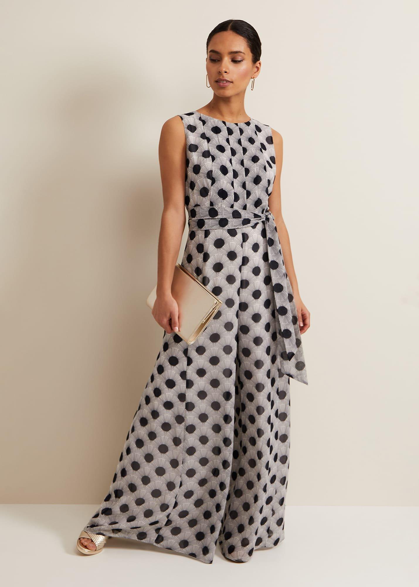 Petite Janine Print Jumpsuit